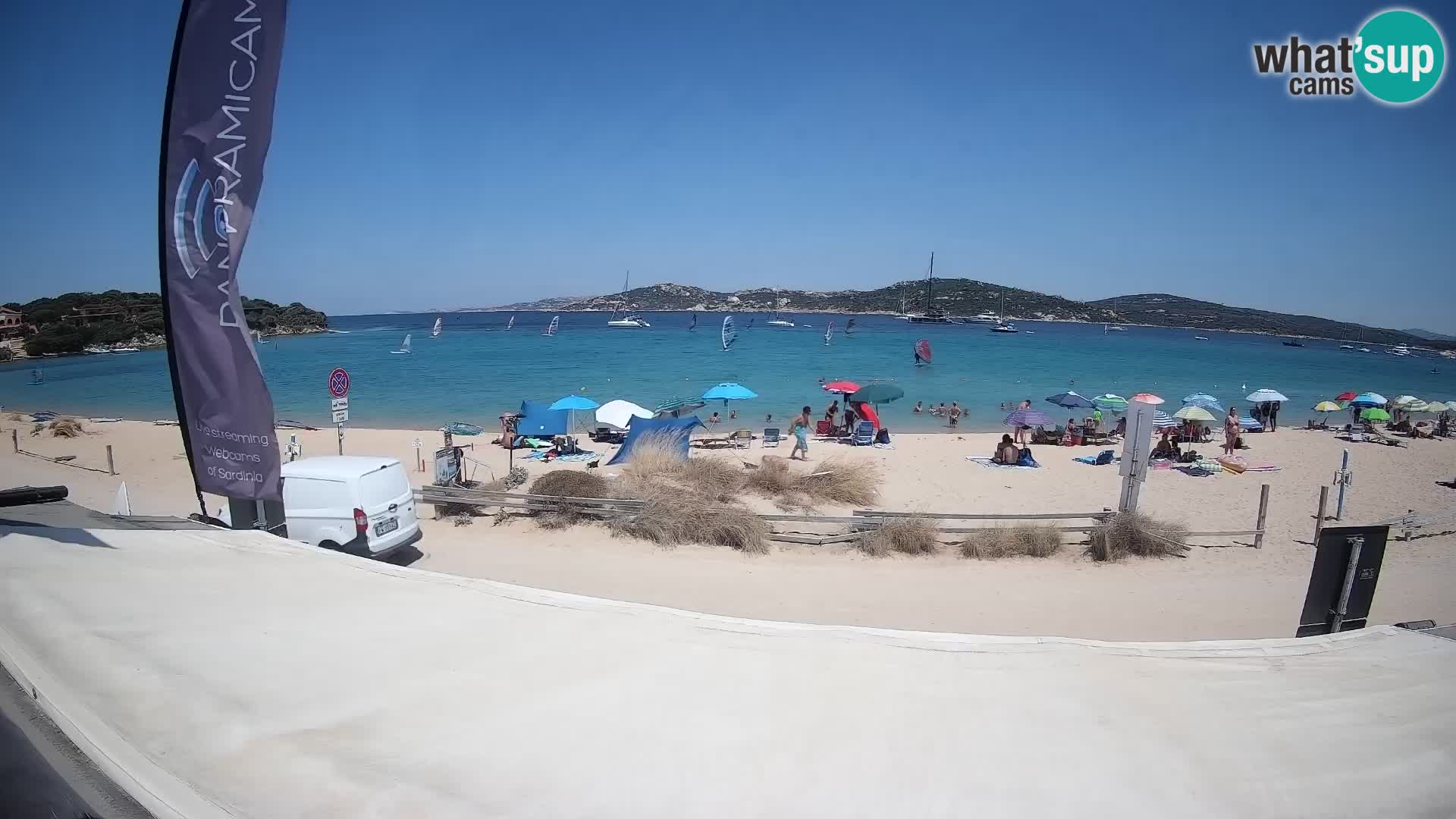 Porto Pollo Windsurfing i Kite surfanje web kamera uživo – Sardinija – Italija
