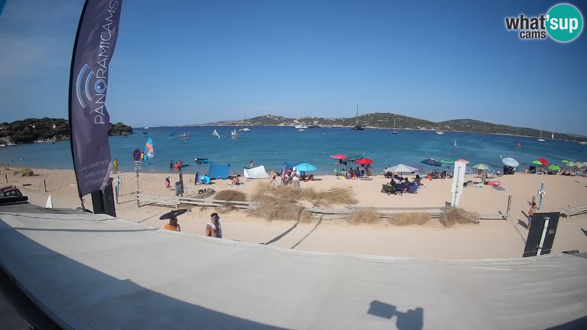 Porto Pollo Windsurfen und Kitesurfen Live-Webcam – Sardinien – Italien