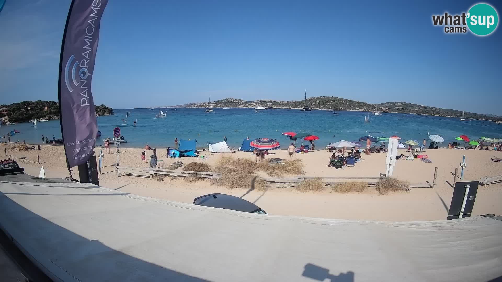 Porto Pollo Windsurfing i Kite surfanje web kamera uživo – Sardinija – Italija