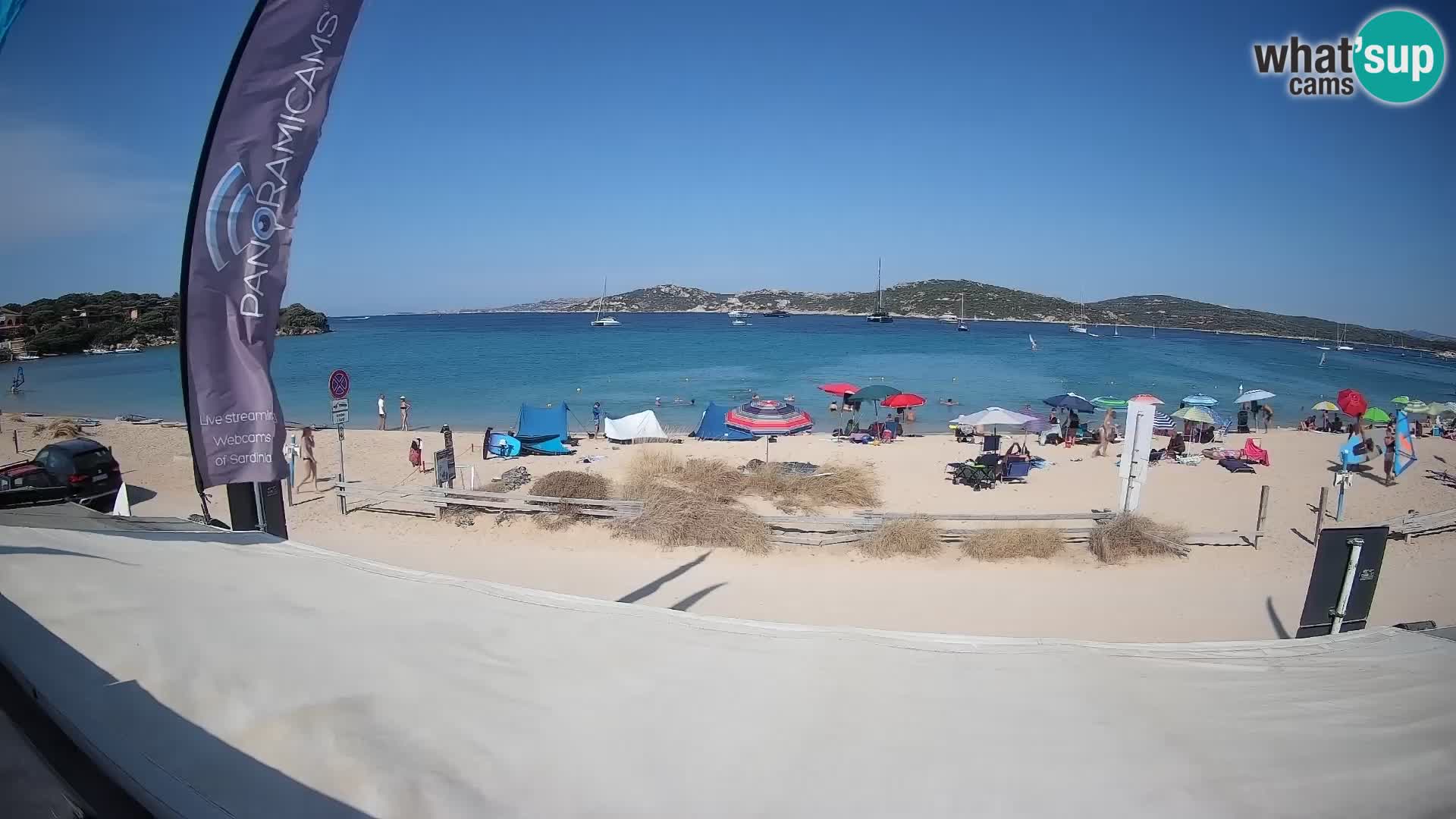 Porto Pollo Windsurfen und Kitesurfen Live-Webcam – Sardinien – Italien