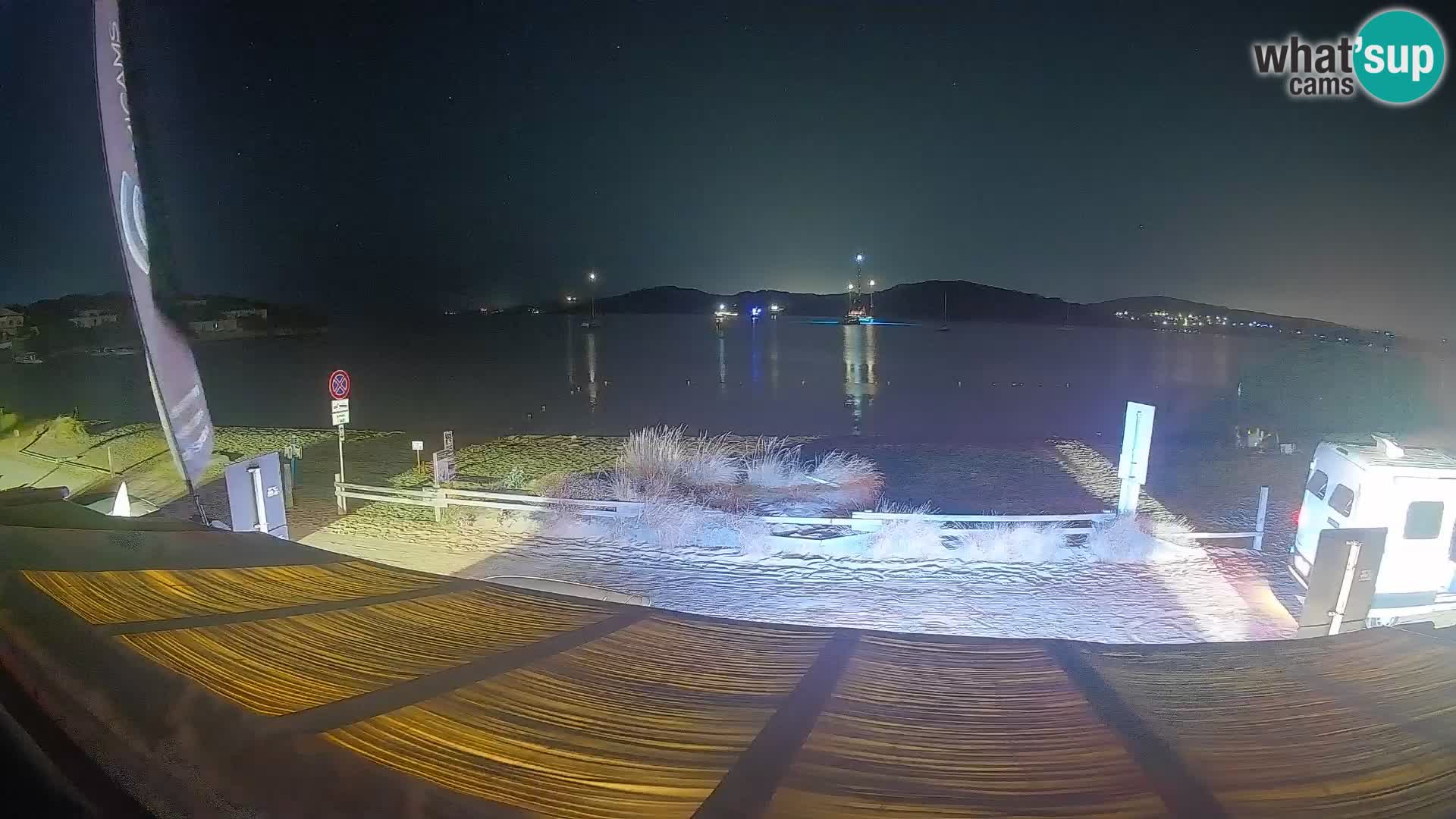 Porto Pollo Windsurfing and Kite surfing live webcam – Sardinia – Italy