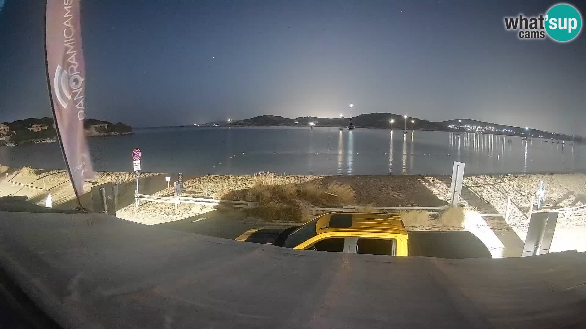 Webcam en direct de planche à voile et de kite surf à Porto Pollo – Sardaigne – Italie