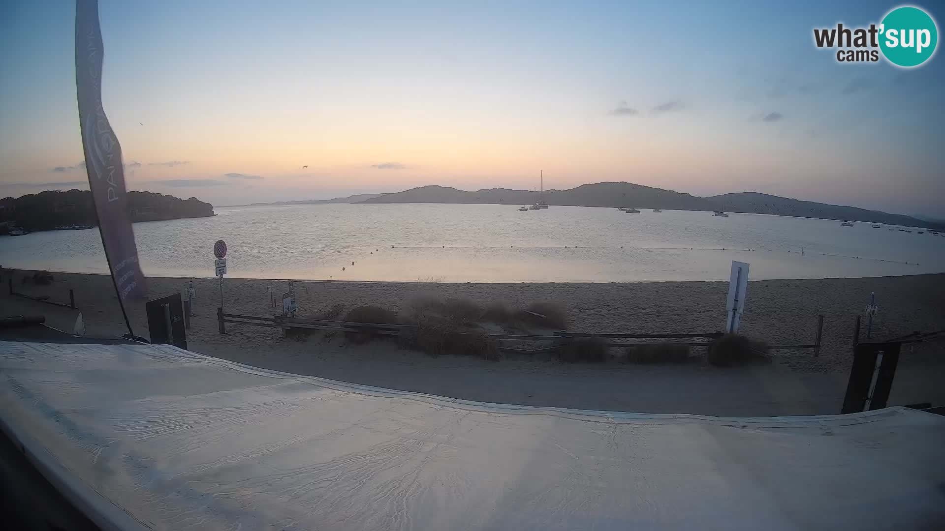 Porto Pollo Windsurfen und Kitesurfen Live-Webcam – Sardinien – Italien