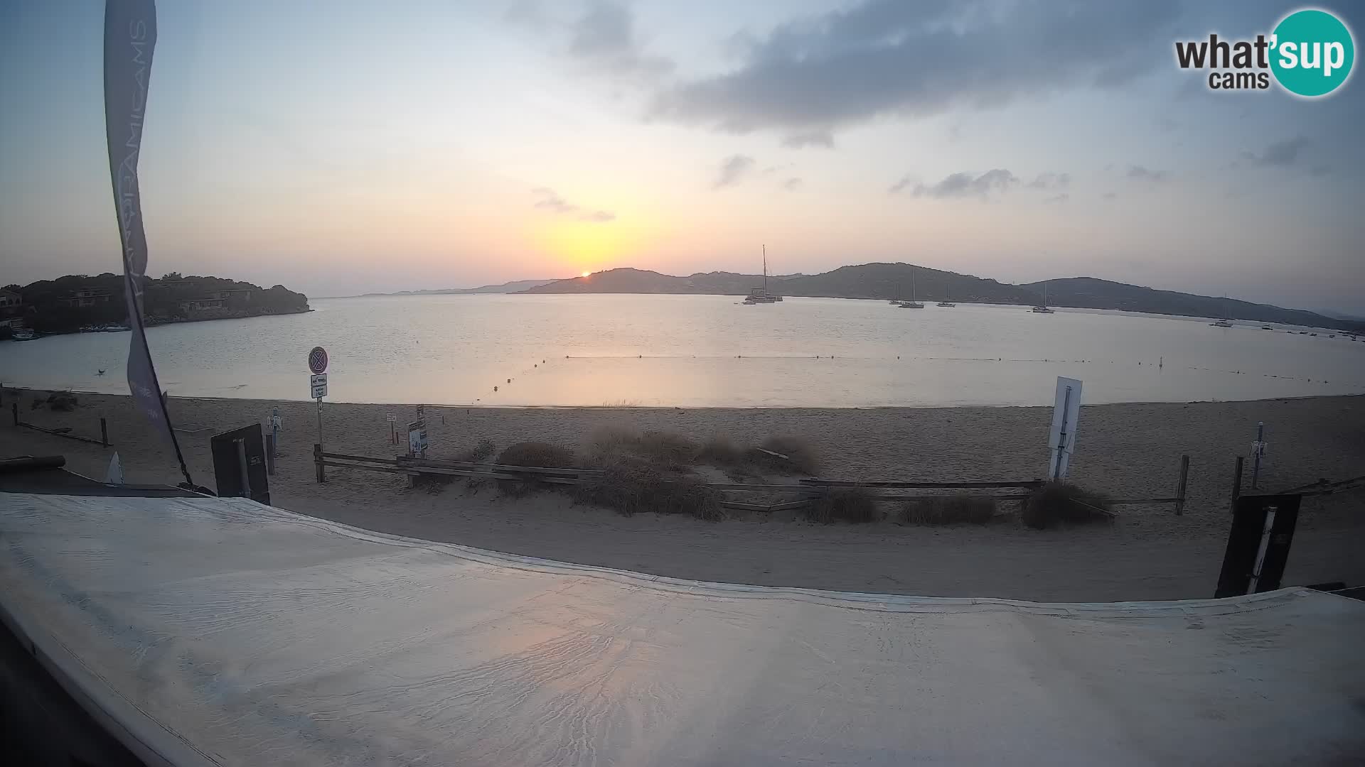 Porto Pollo Windsurf y Kitesurf Webcam en vivo – Cerdeña – Italia