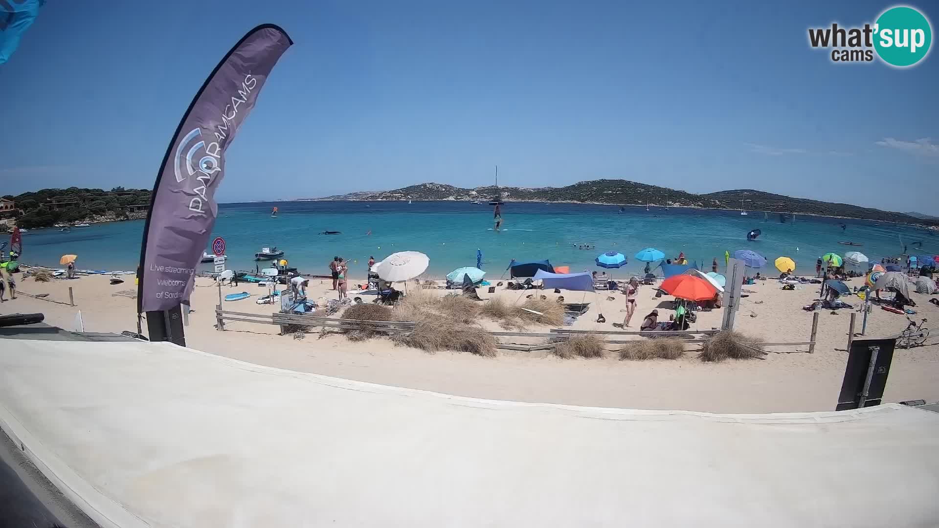 Porto Pollo Windsurfing i Kite surfanje web kamera uživo – Sardinija – Italija