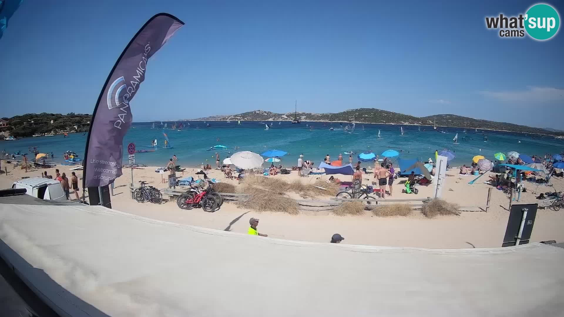 Porto Pollo Windsurfen und Kitesurfen Live-Webcam – Sardinien – Italien