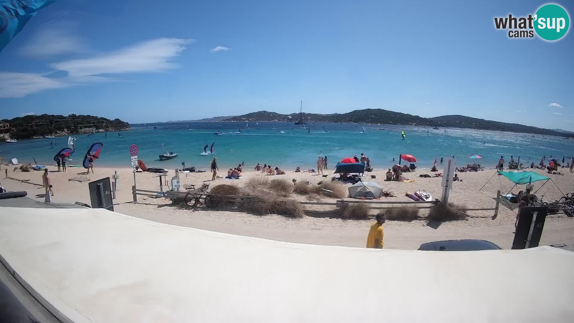Porto Pollo Windsurfing i Kite surfanje web kamera uživo – Sardinija – Italija