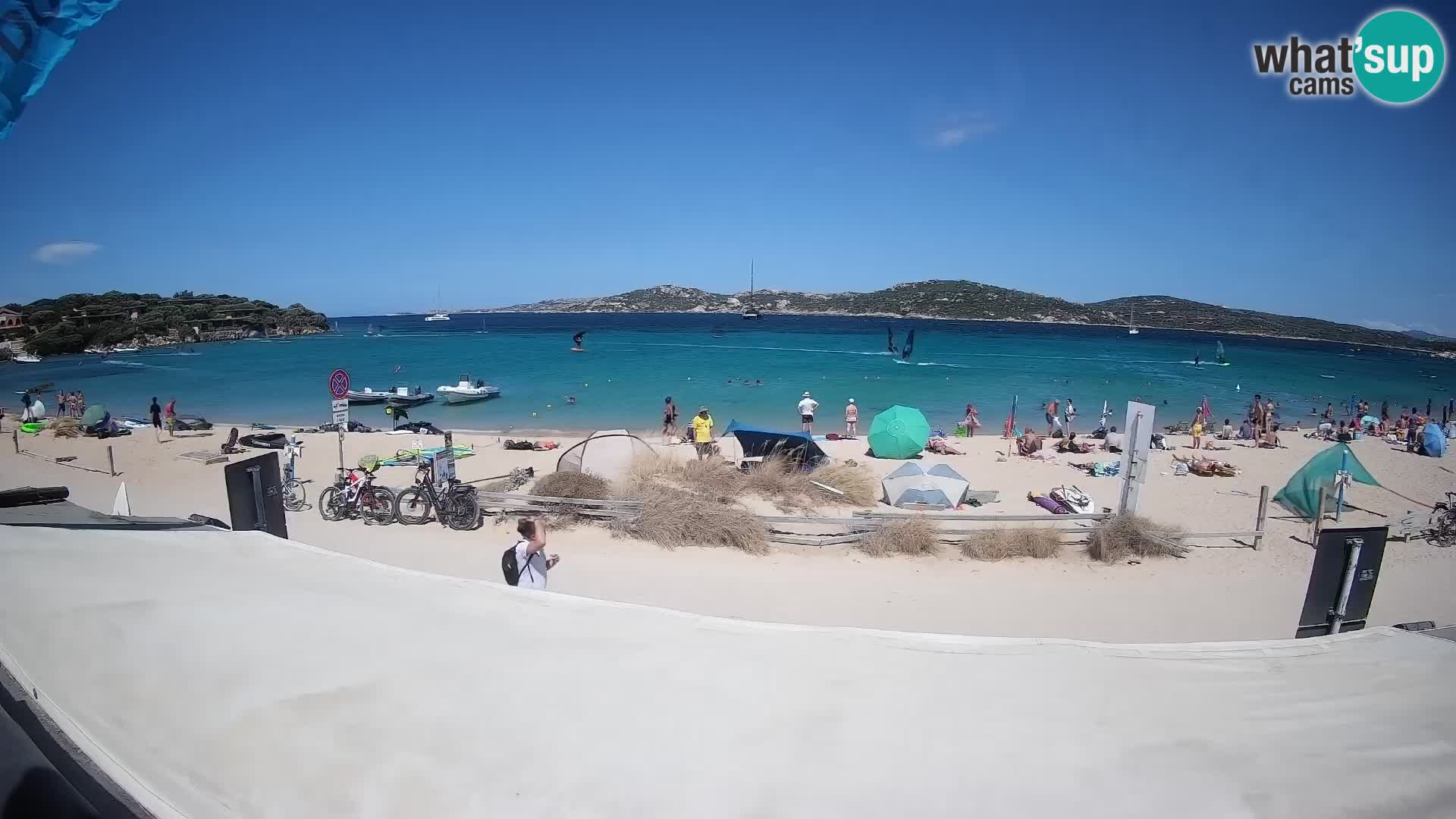 Porto Pollo Windsurfen und Kitesurfen Live-Webcam – Sardinien – Italien