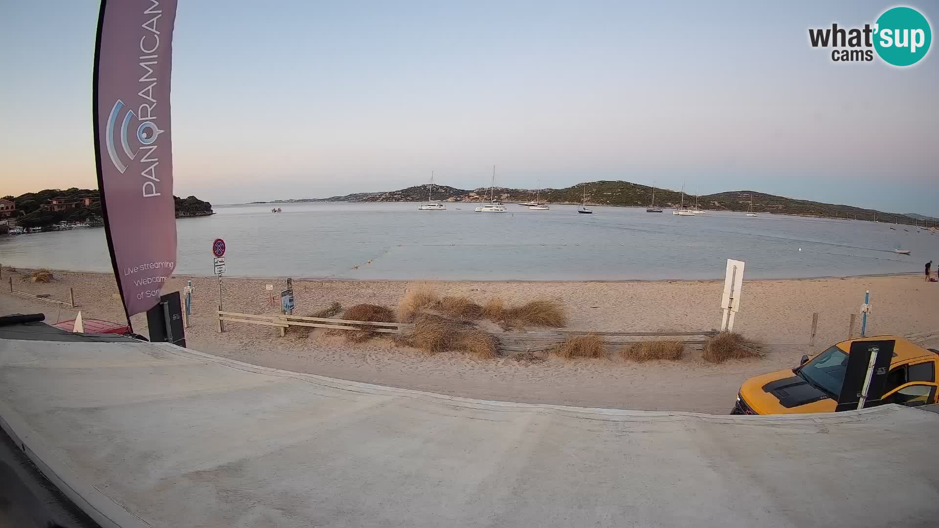 Porto Pollo Windsurf y Kitesurf Webcam en vivo – Cerdeña – Italia