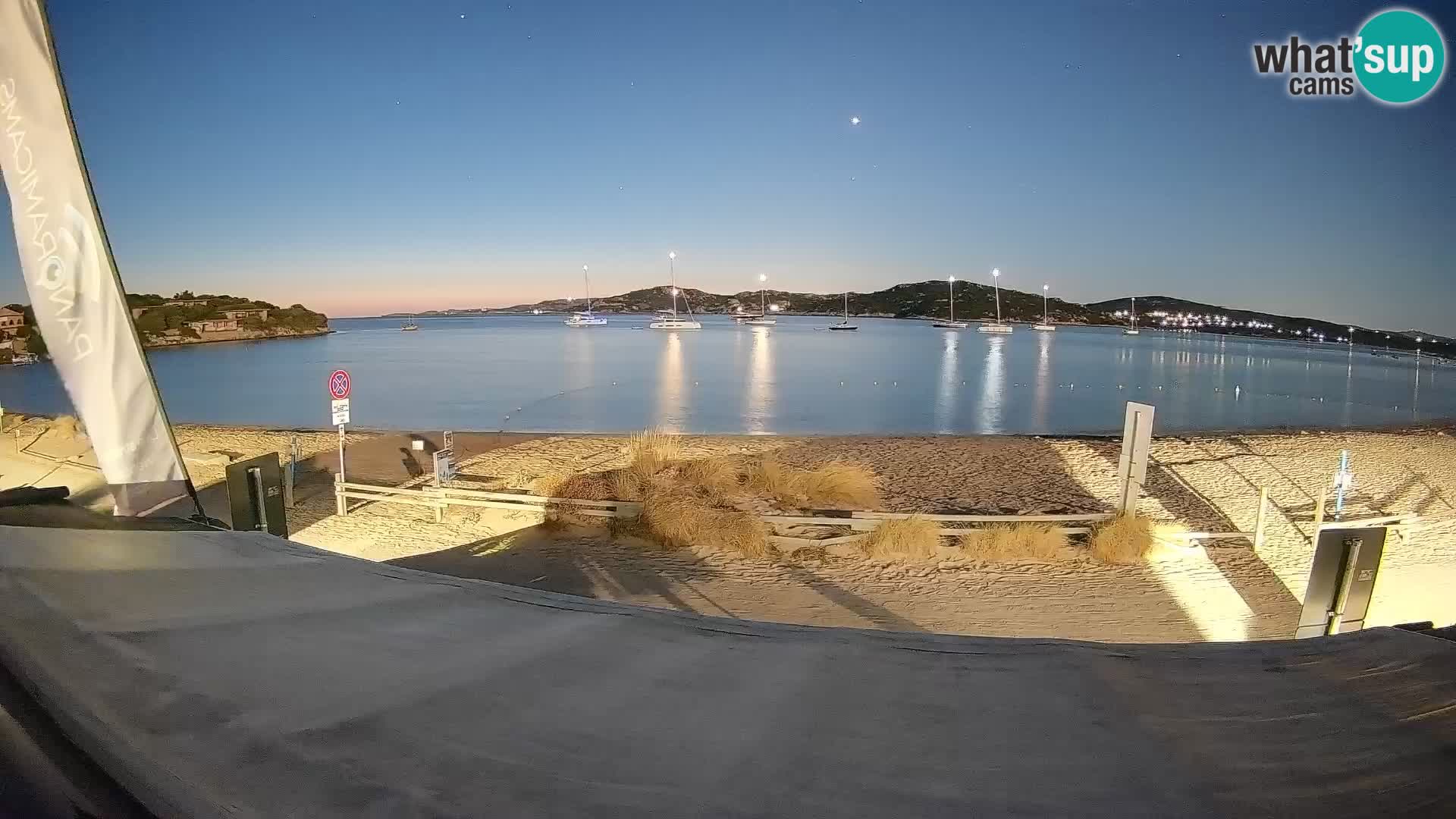 Porto Pollo Windsurfen und Kitesurfen Live-Webcam – Sardinien – Italien