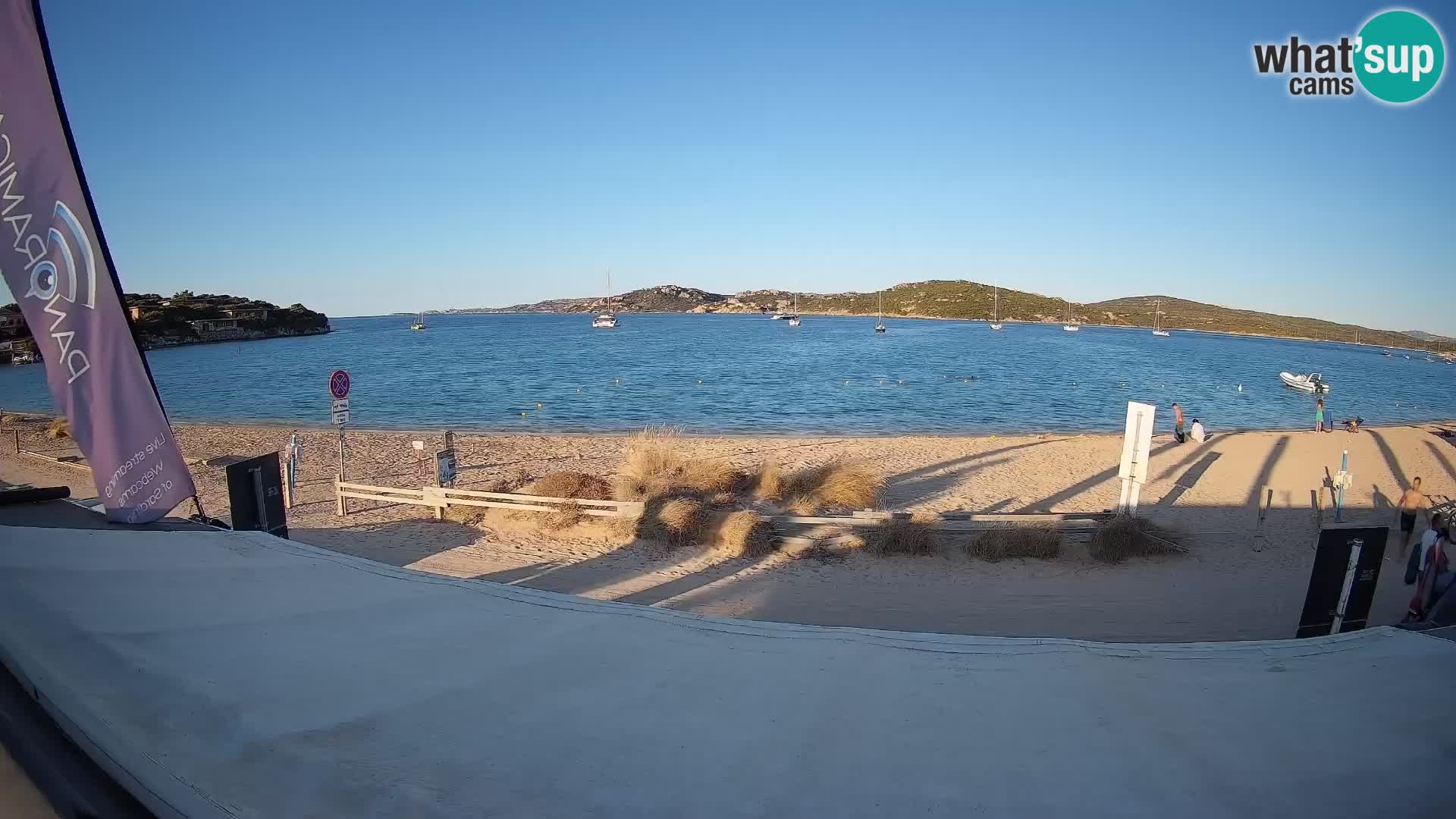 Porto Pollo Windsurfen und Kitesurfen Live-Webcam – Sardinien – Italien