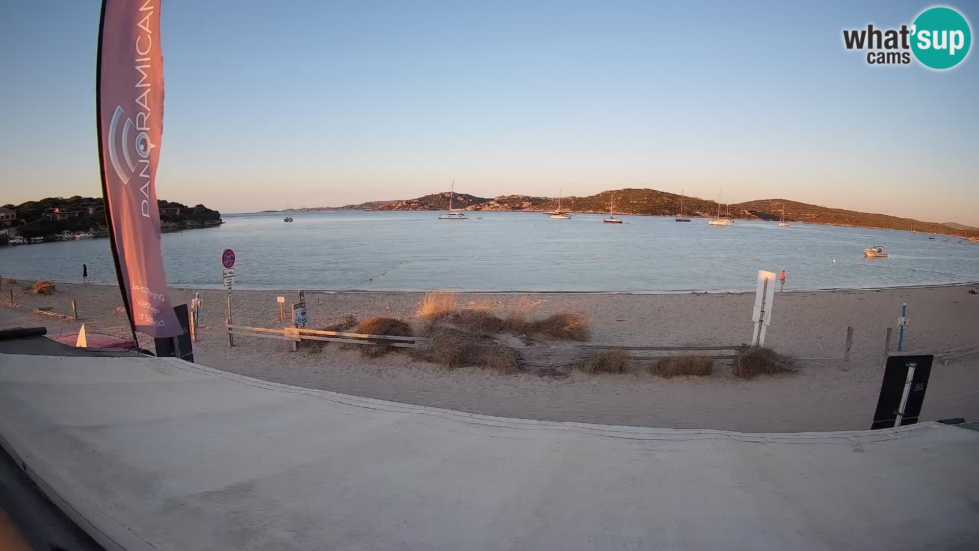 Porto Pollo Windsurfen und Kitesurfen Live-Webcam – Sardinien – Italien