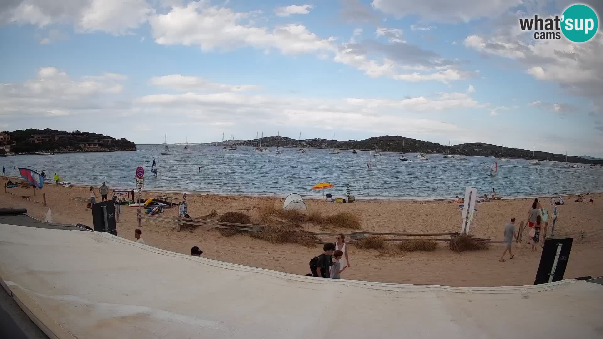 Porto Pollo Windsurfing i Kite surfanje web kamera uživo – Sardinija – Italija