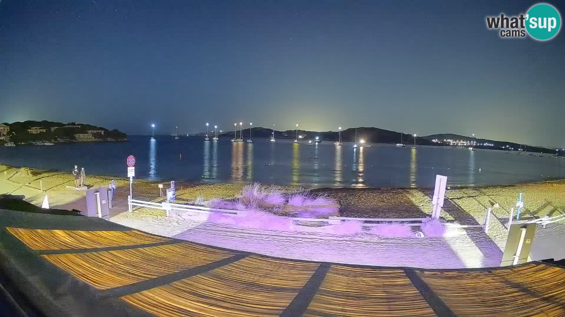 Webcam en direct de planche à voile et de kite surf à Porto Pollo – Sardaigne – Italie