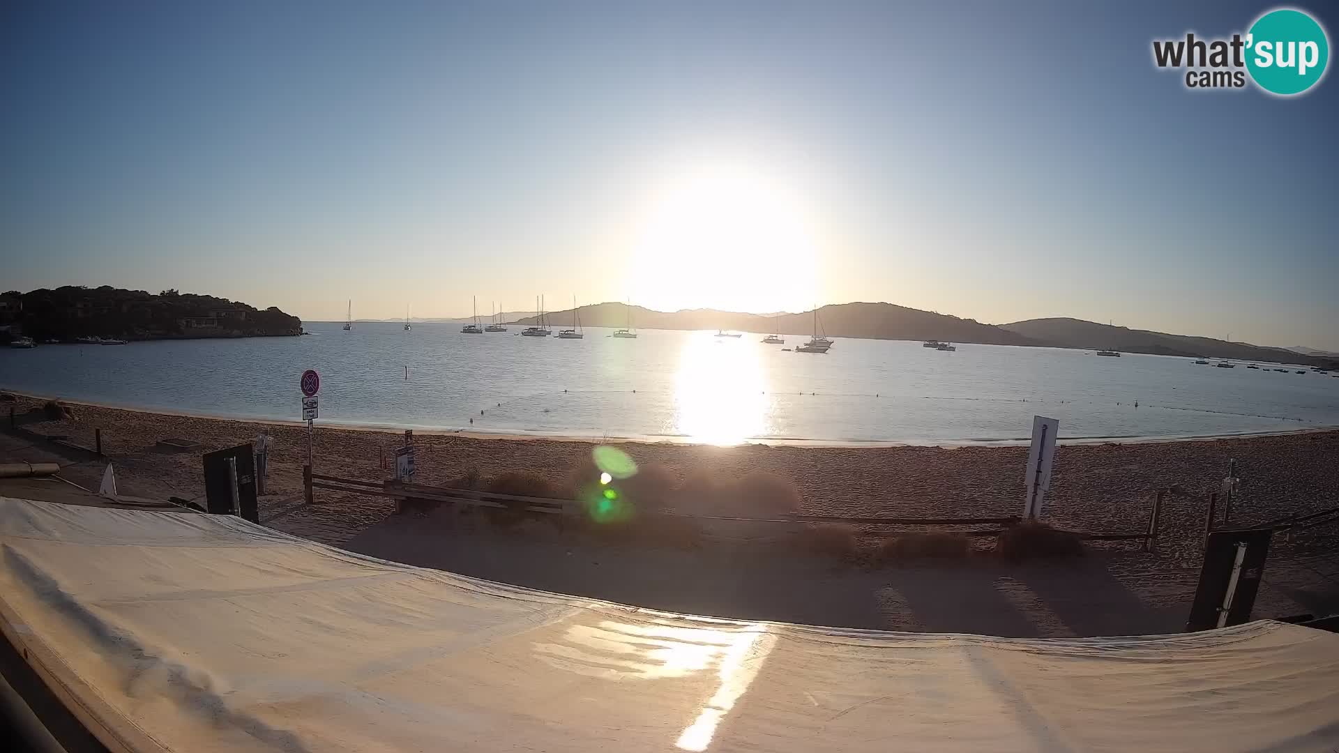 Porto Pollo Windsurfen und Kitesurfen Live-Webcam – Sardinien – Italien