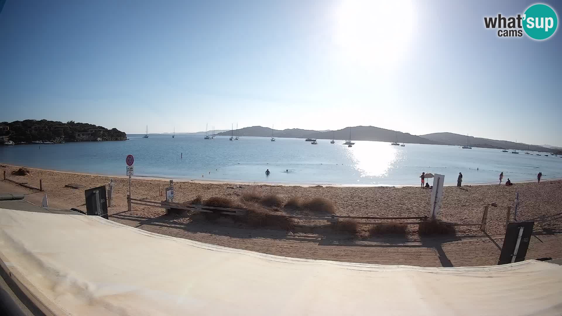 Porto Pollo Windsurfing i Kite surfanje web kamera uživo – Sardinija – Italija
