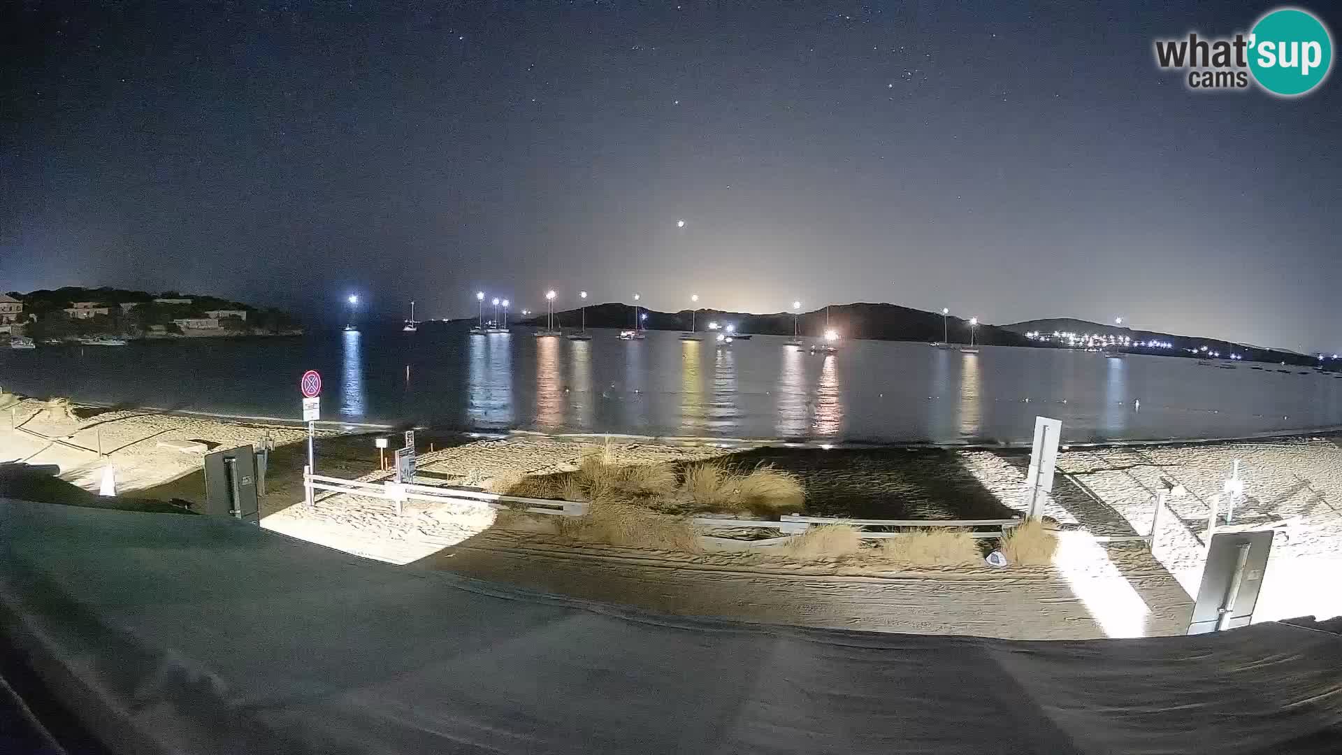Webcam en direct de planche à voile et de kite surf à Porto Pollo – Sardaigne – Italie