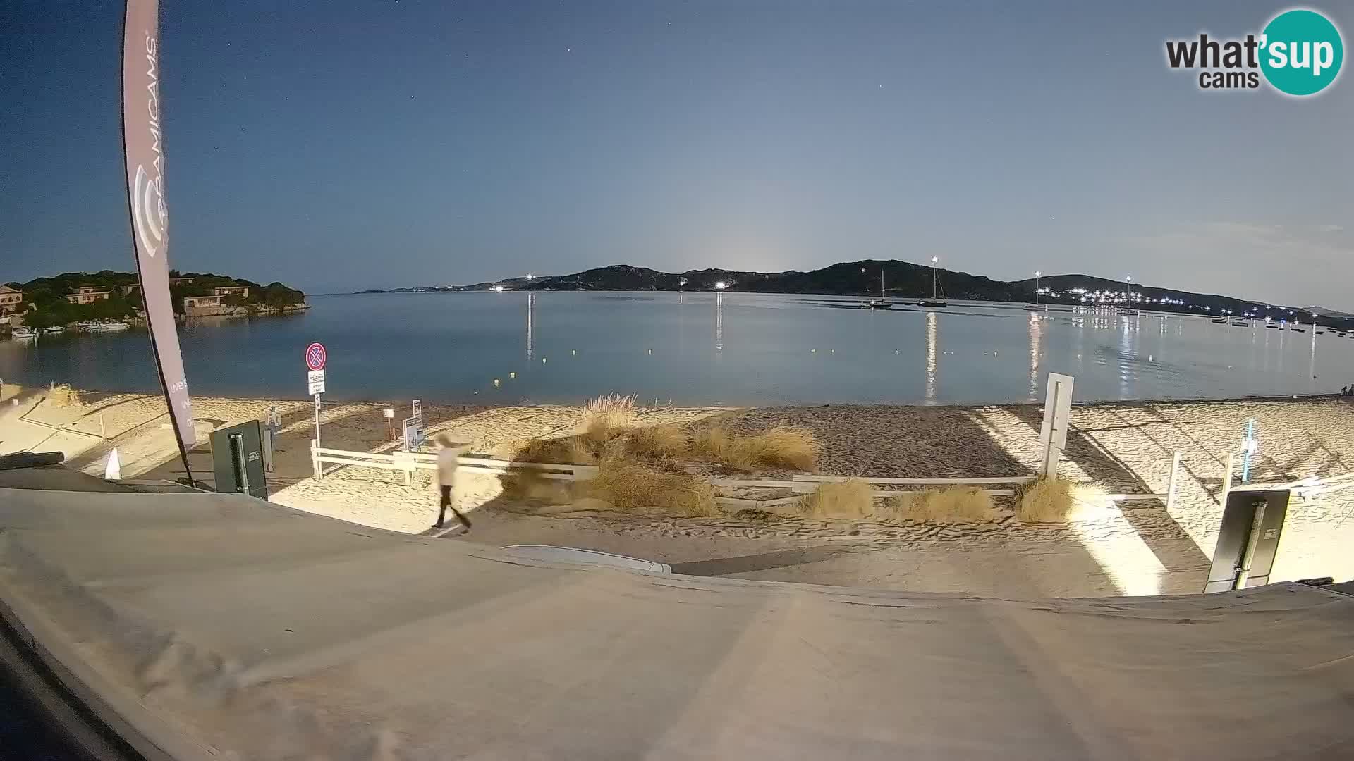 Porto Pollo Windsurfing and Kite surfing live webcam – Sardinia – Italy