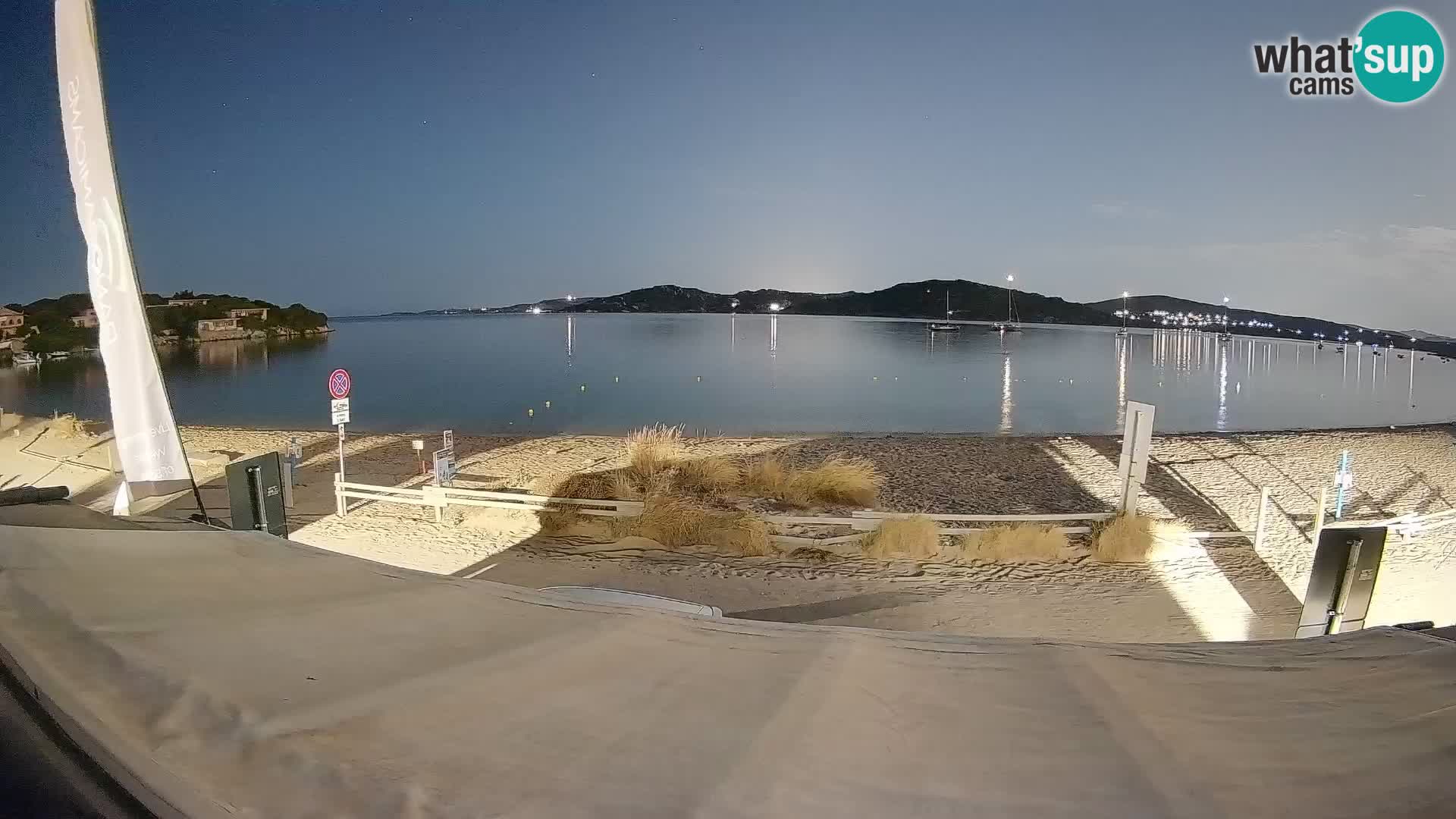 Porto Pollo Windsurfen und Kitesurfen Live-Webcam – Sardinien – Italien