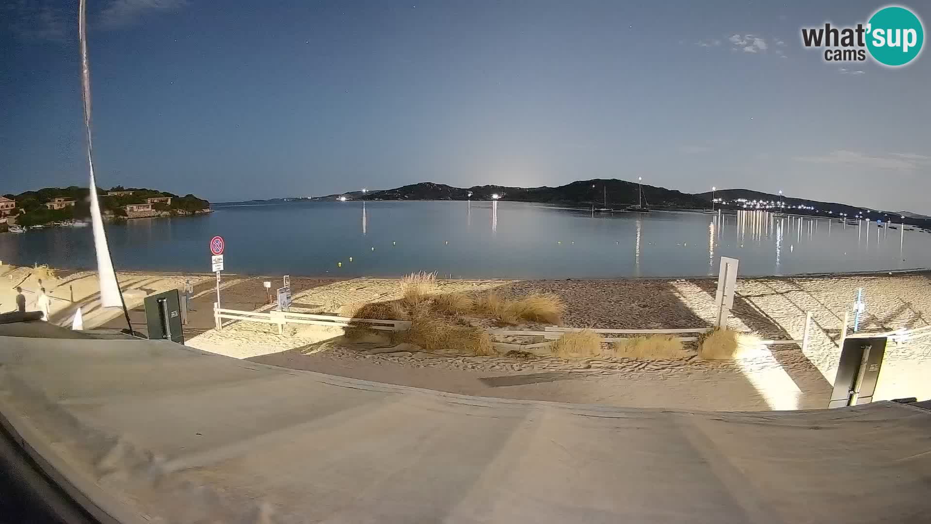 Porto Pollo Windsurfen und Kitesurfen Live-Webcam – Sardinien – Italien