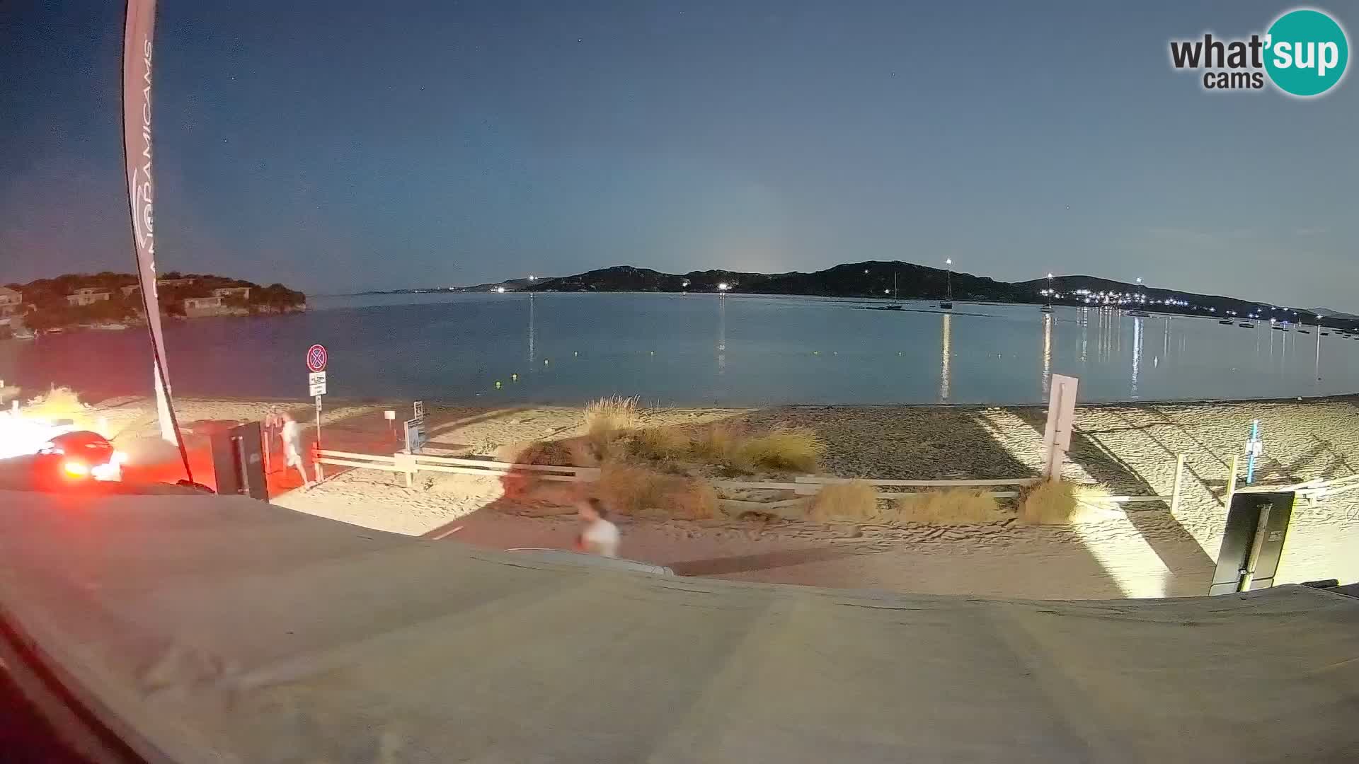Webcam en direct de planche à voile et de kite surf à Porto Pollo – Sardaigne – Italie