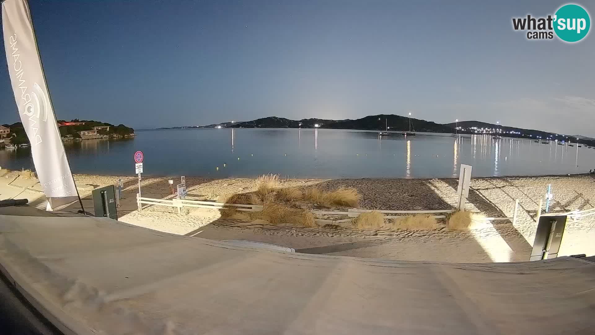 Porto Pollo Windsurfen und Kitesurfen Live-Webcam – Sardinien – Italien