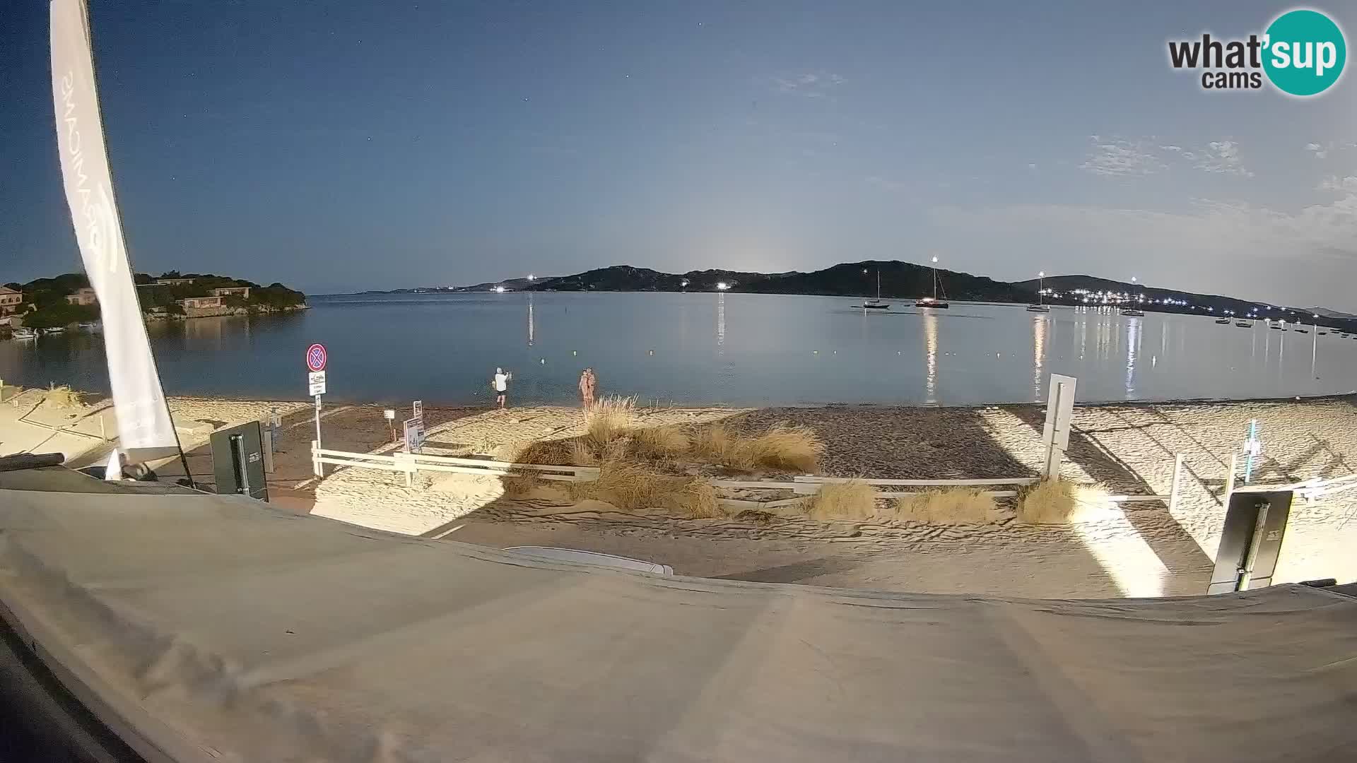 Porto Pollo Windsurfing and Kite surfing live webcam – Sardinia – Italy