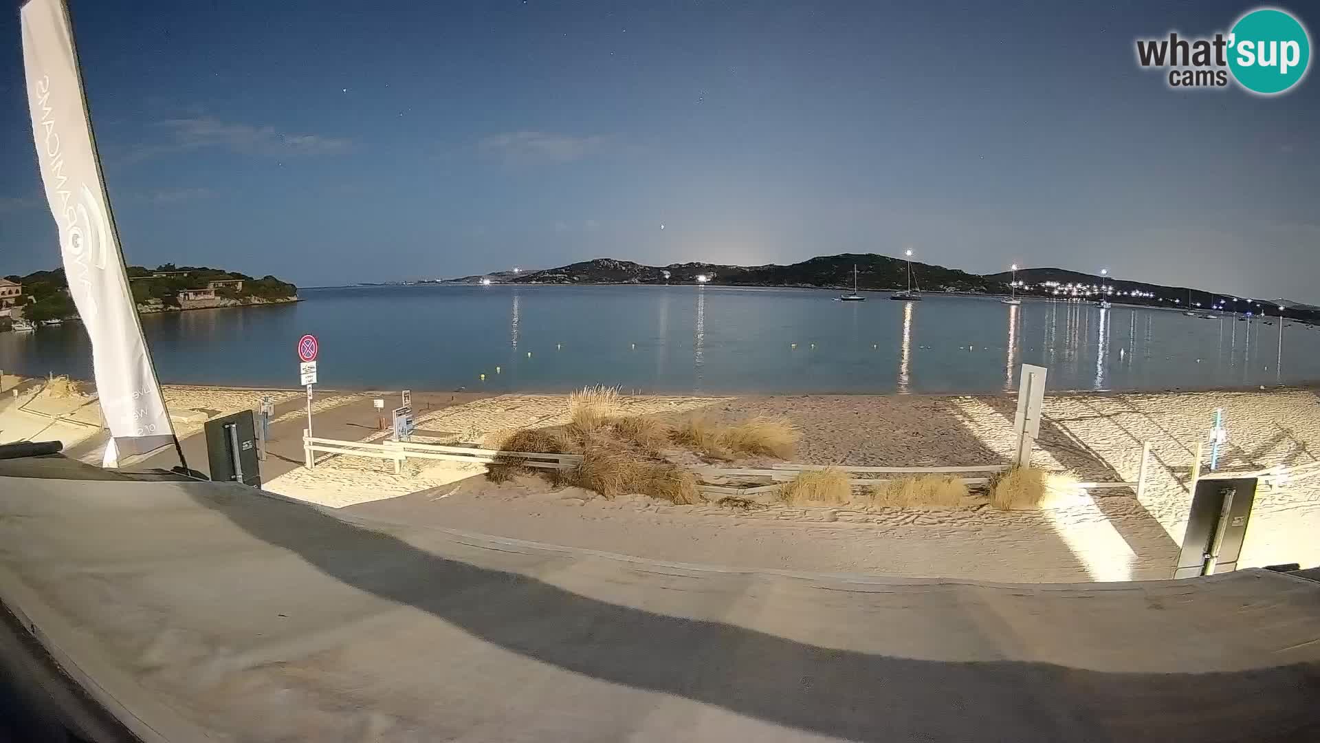 Porto Pollo Windsurfing and Kite surfing live webcam – Sardinia – Italy
