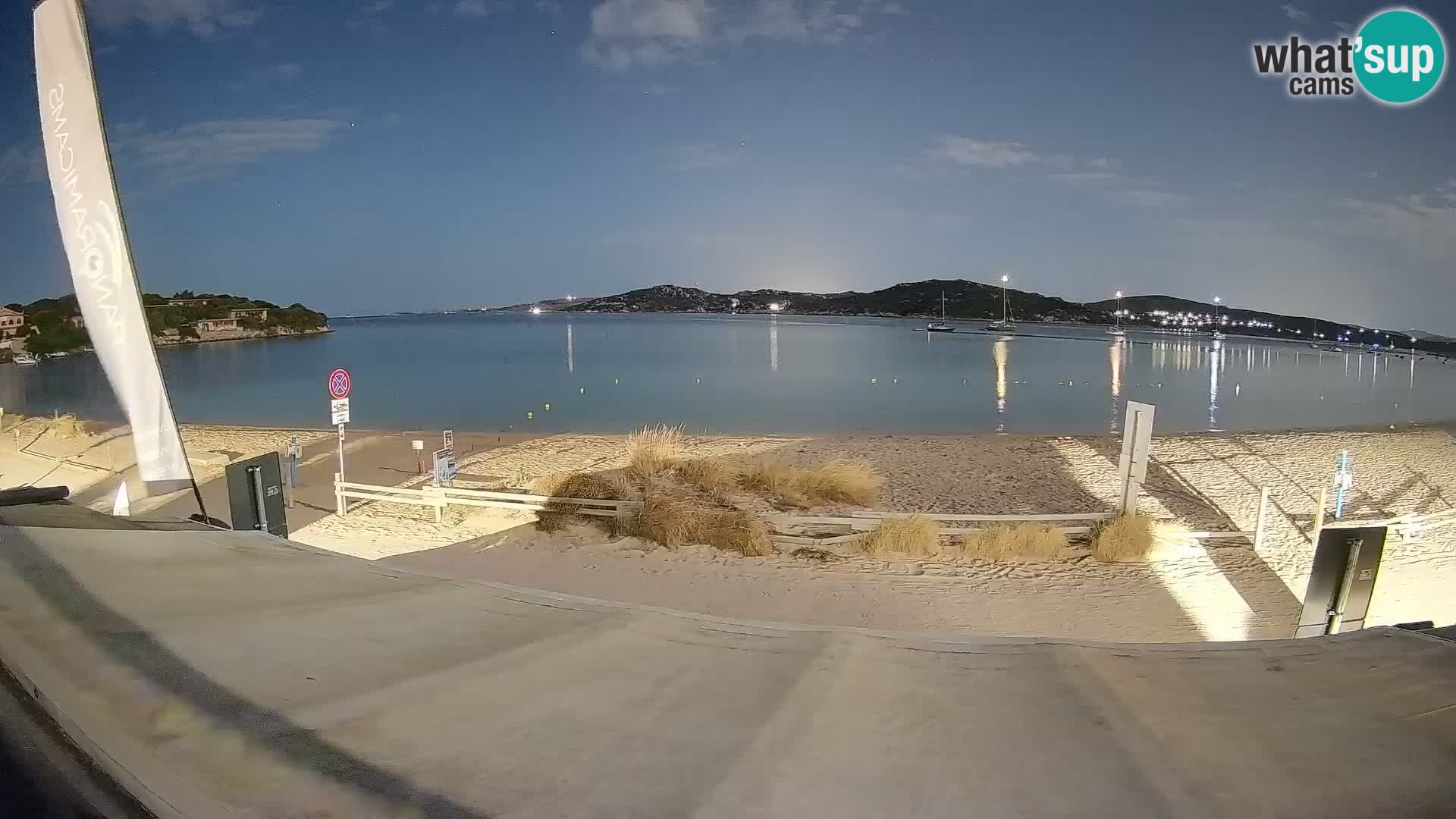 Porto Pollo Windsurfing and Kite surfing live webcam – Sardinia – Italy