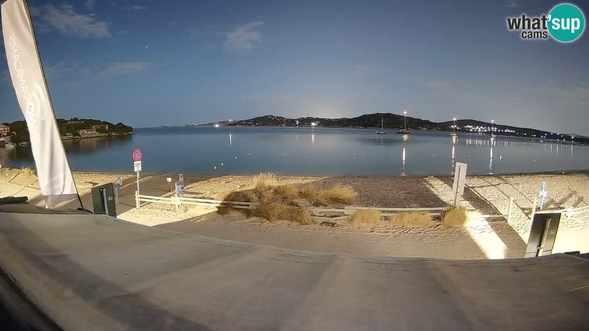 Porto Pollo Windsurfing and Kite surfing live webcam – Sardinia – Italy