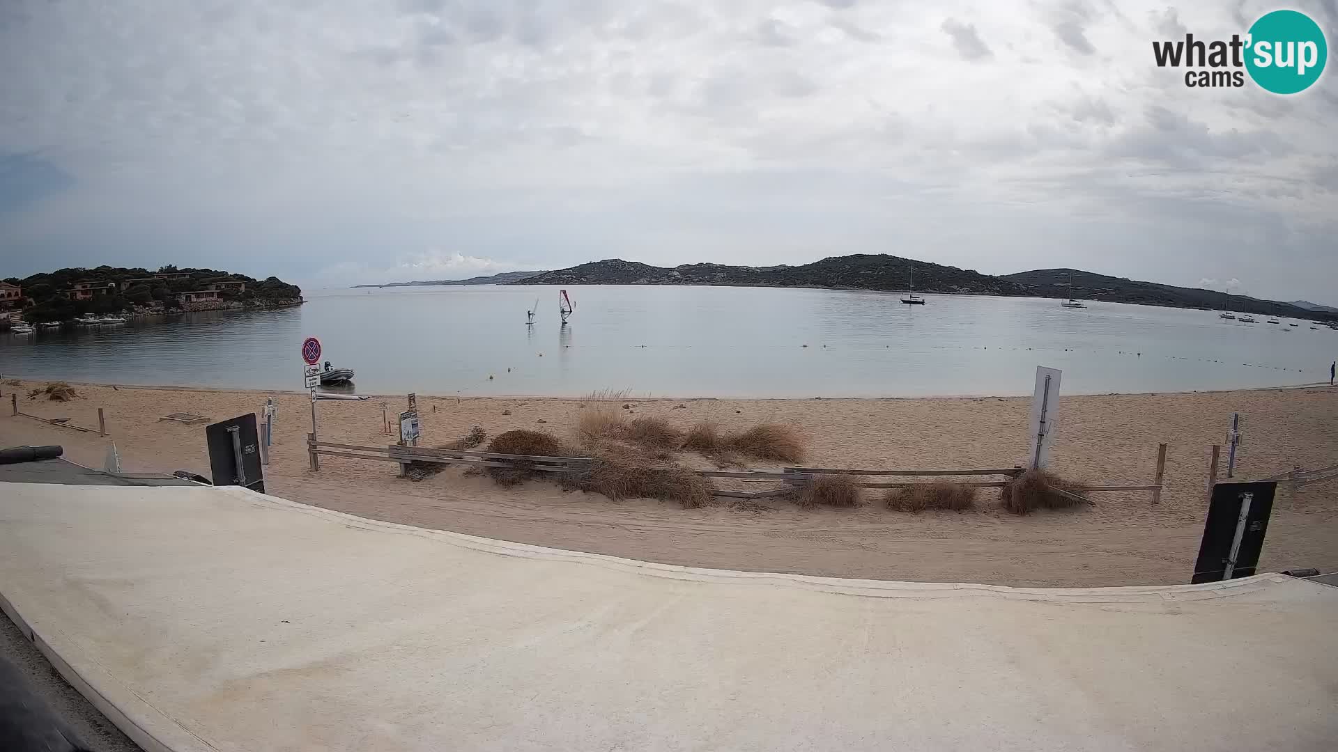 Porto Pollo Windsurf y Kitesurf Webcam en vivo – Cerdeña – Italia