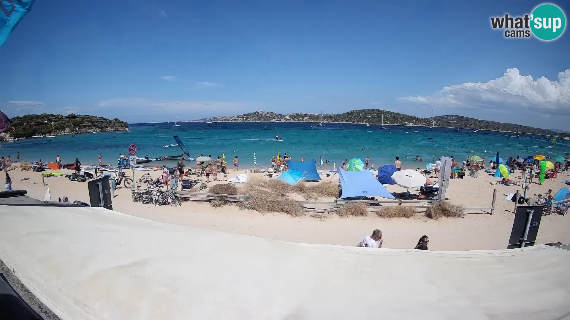 Porto Pollo Windsurfing i Kite surfanje web kamera uživo – Sardinija – Italija