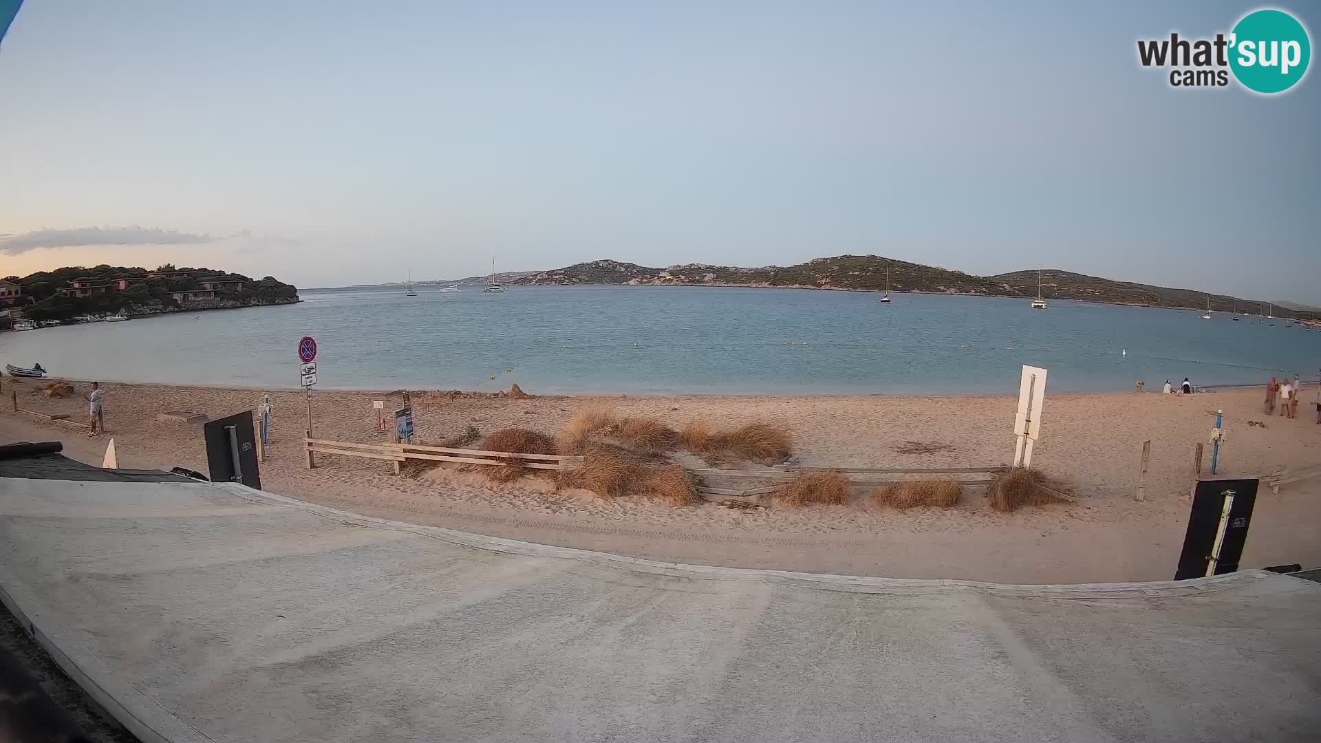 Porto Pollo Windsurfen und Kitesurfen Live-Webcam – Sardinien – Italien
