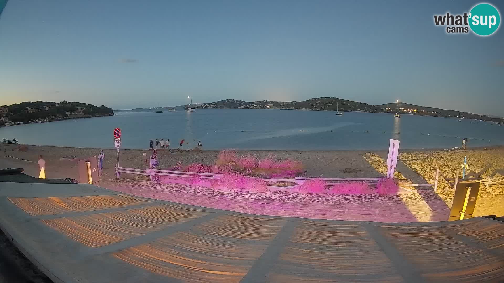 Porto Pollo Windsurfing and Kite surfing live webcam – Sardinia – Italy