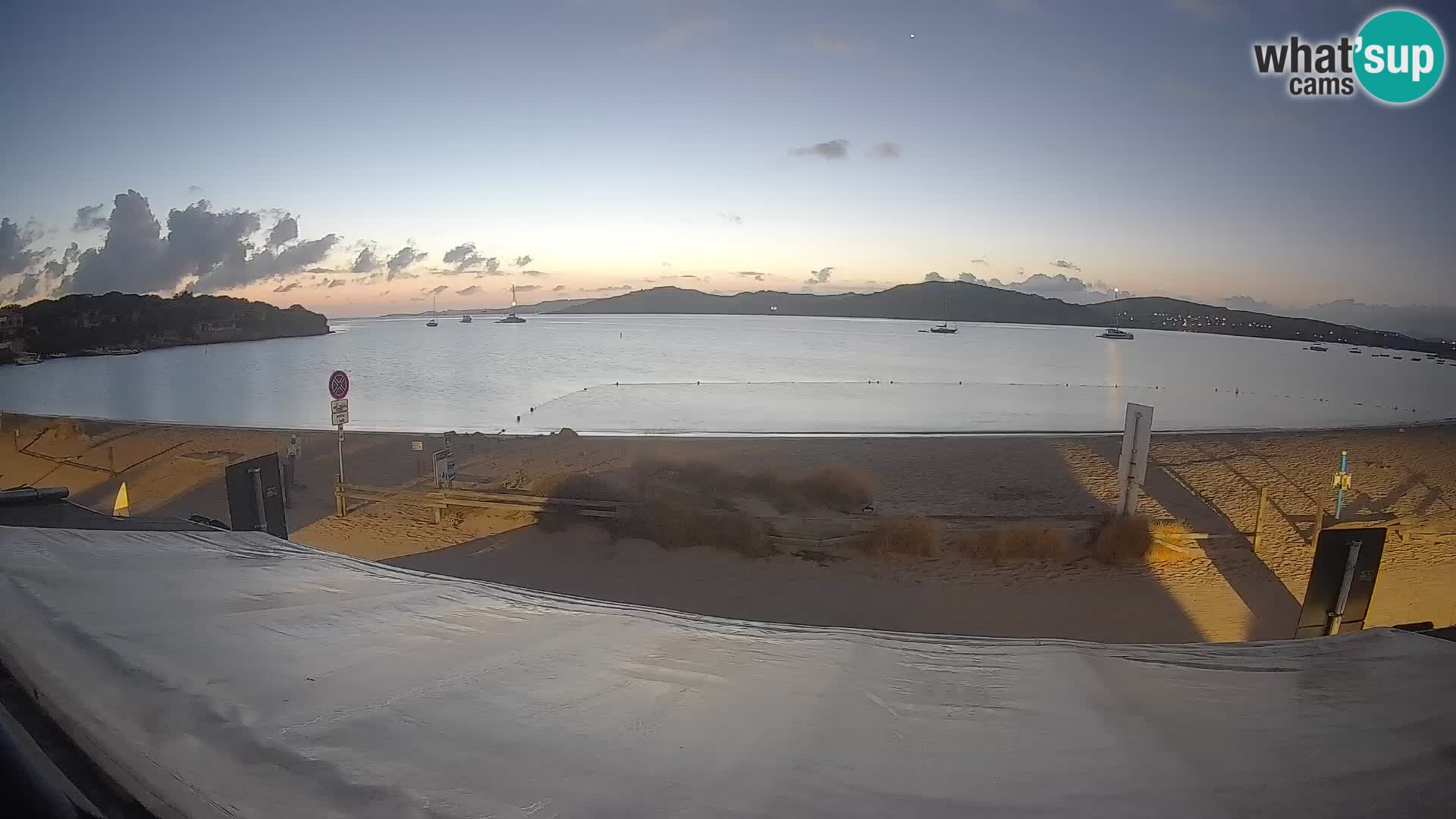 Porto Pollo Windsurfen und Kitesurfen Live-Webcam – Sardinien – Italien