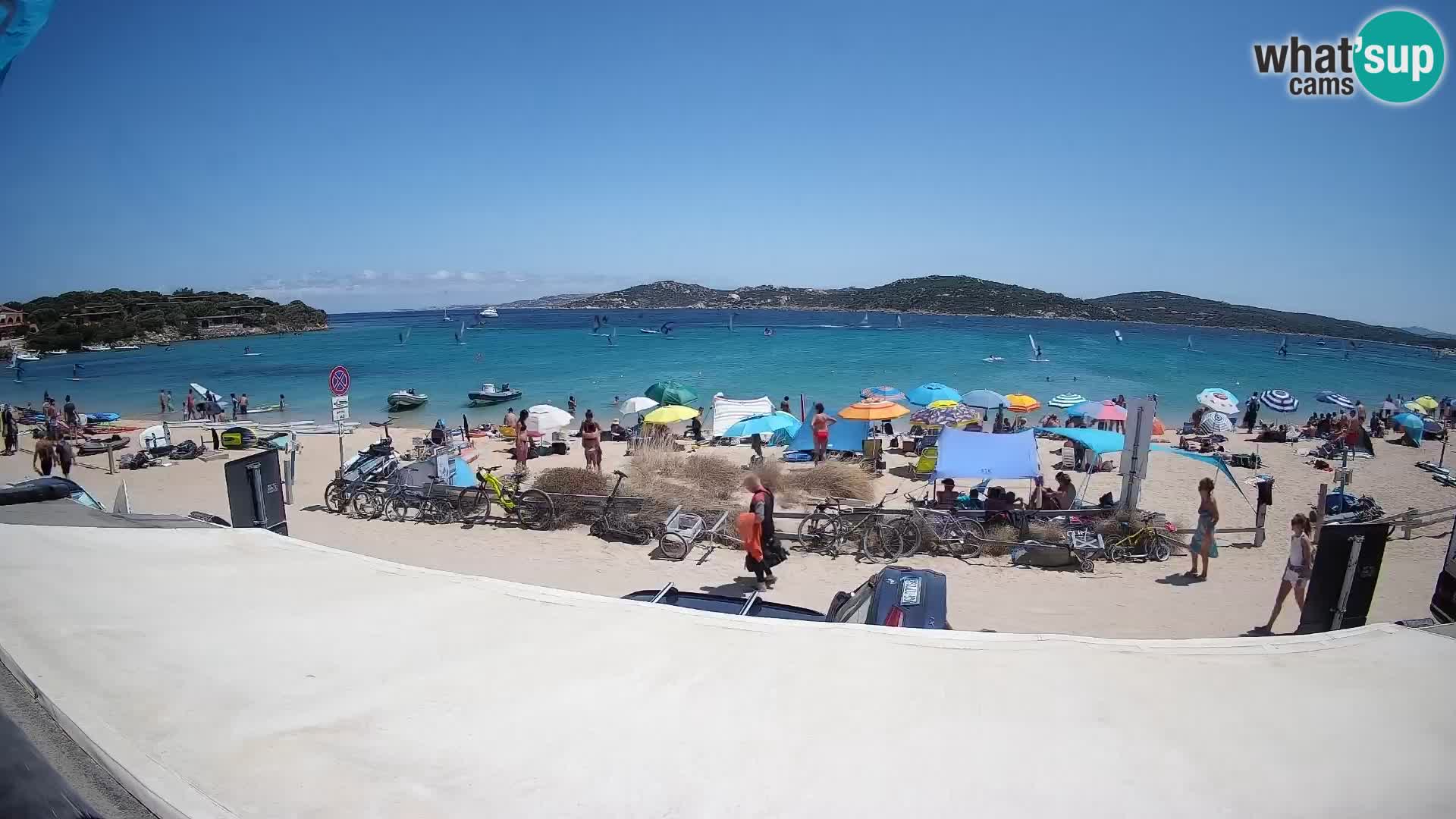 Porto Pollo Windsurfing i Kite surfanje web kamera uživo – Sardinija – Italija