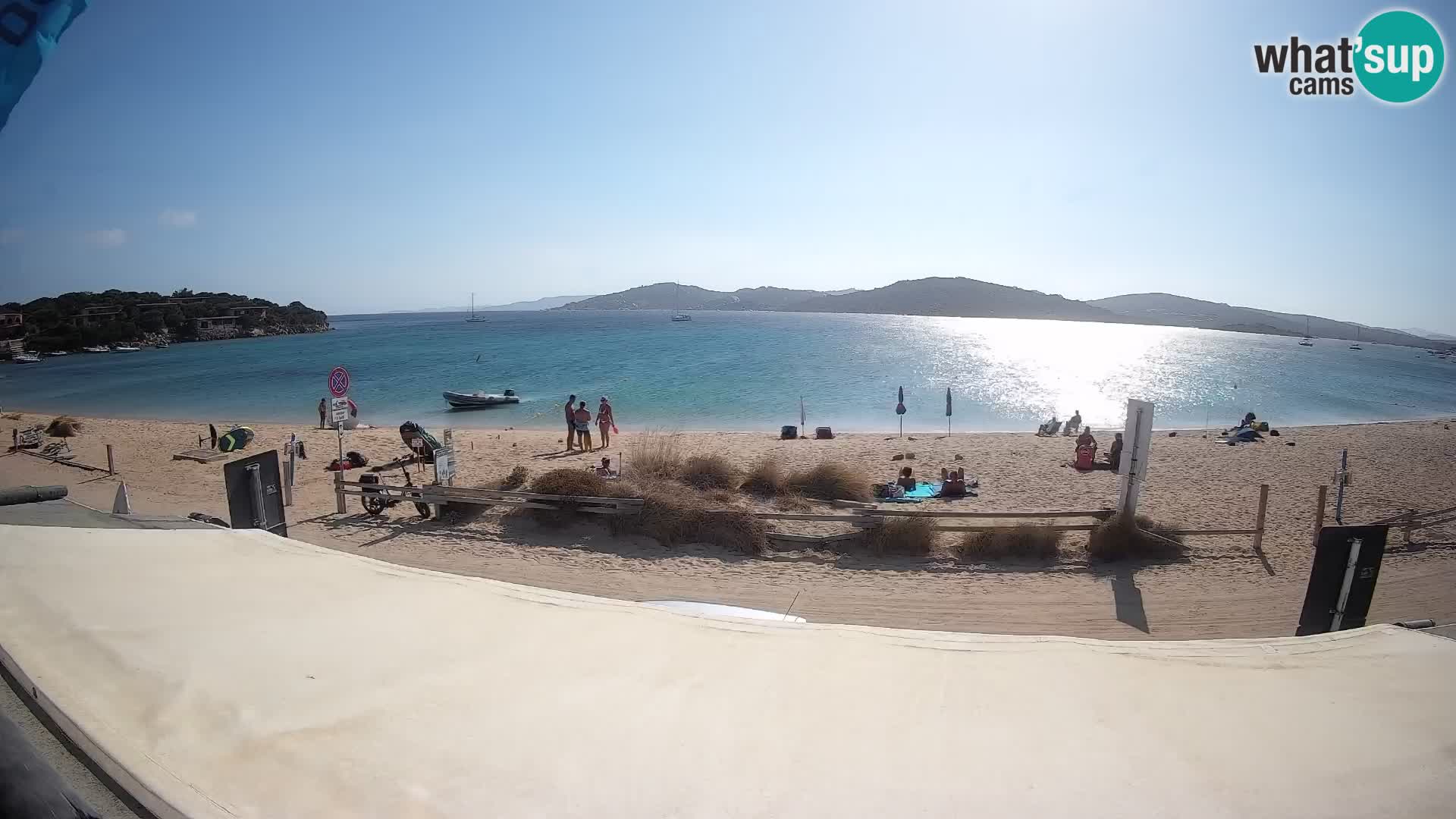 Porto Pollo Windsurfen und Kitesurfen Live-Webcam – Sardinien – Italien