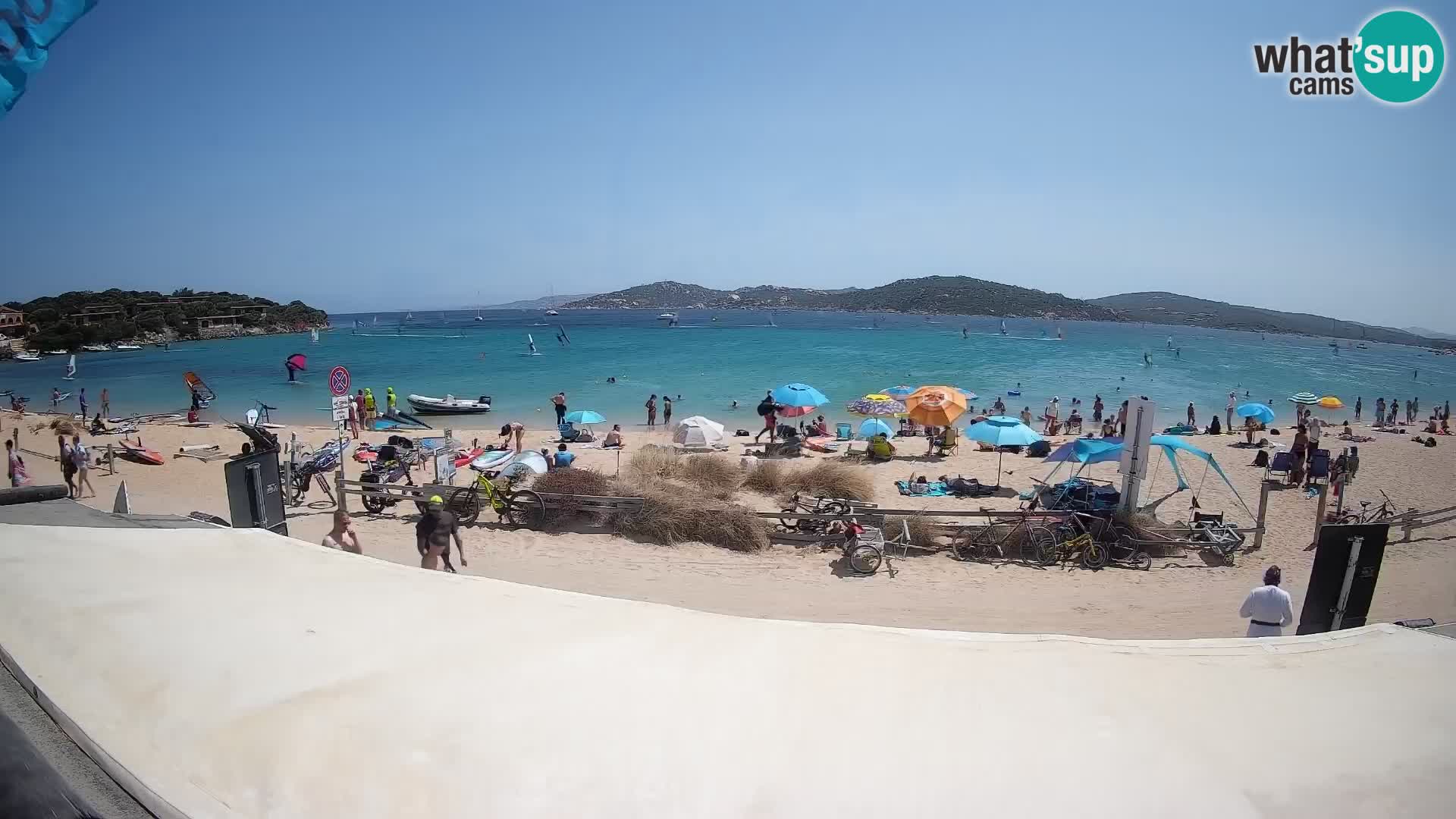 Porto Pollo Windsurfing i Kite surfanje web kamera uživo – Sardinija – Italija