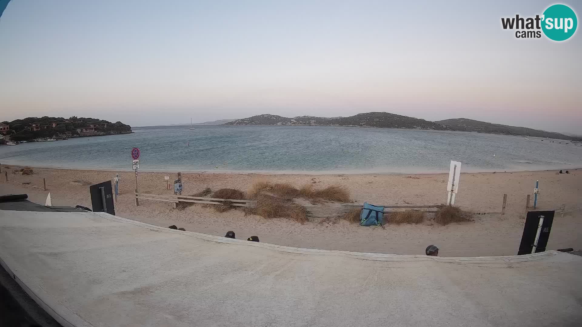 Porto Pollo Windsurfen und Kitesurfen Live-Webcam – Sardinien – Italien