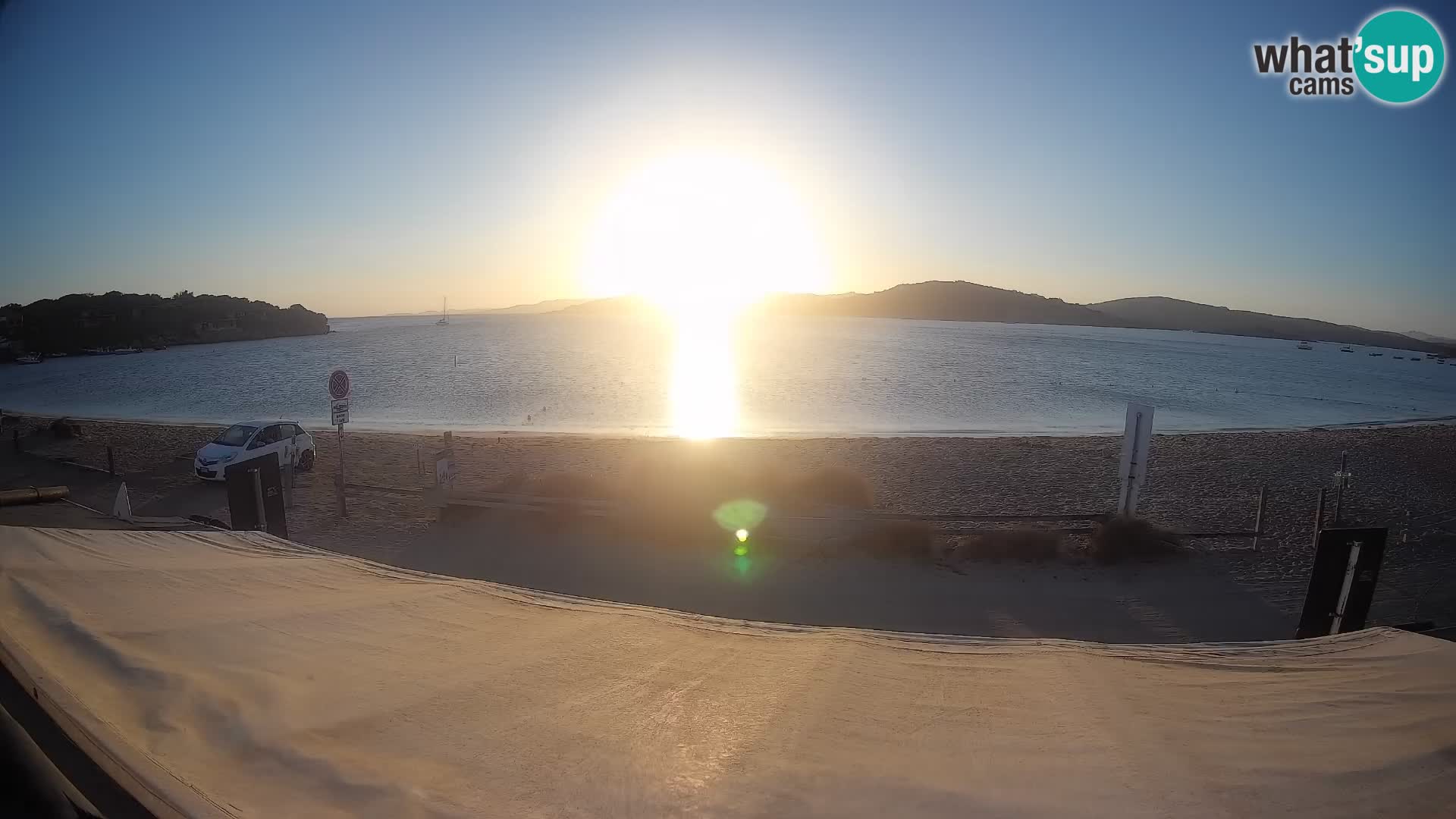 Porto Pollo Windsurfen und Kitesurfen Live-Webcam – Sardinien – Italien