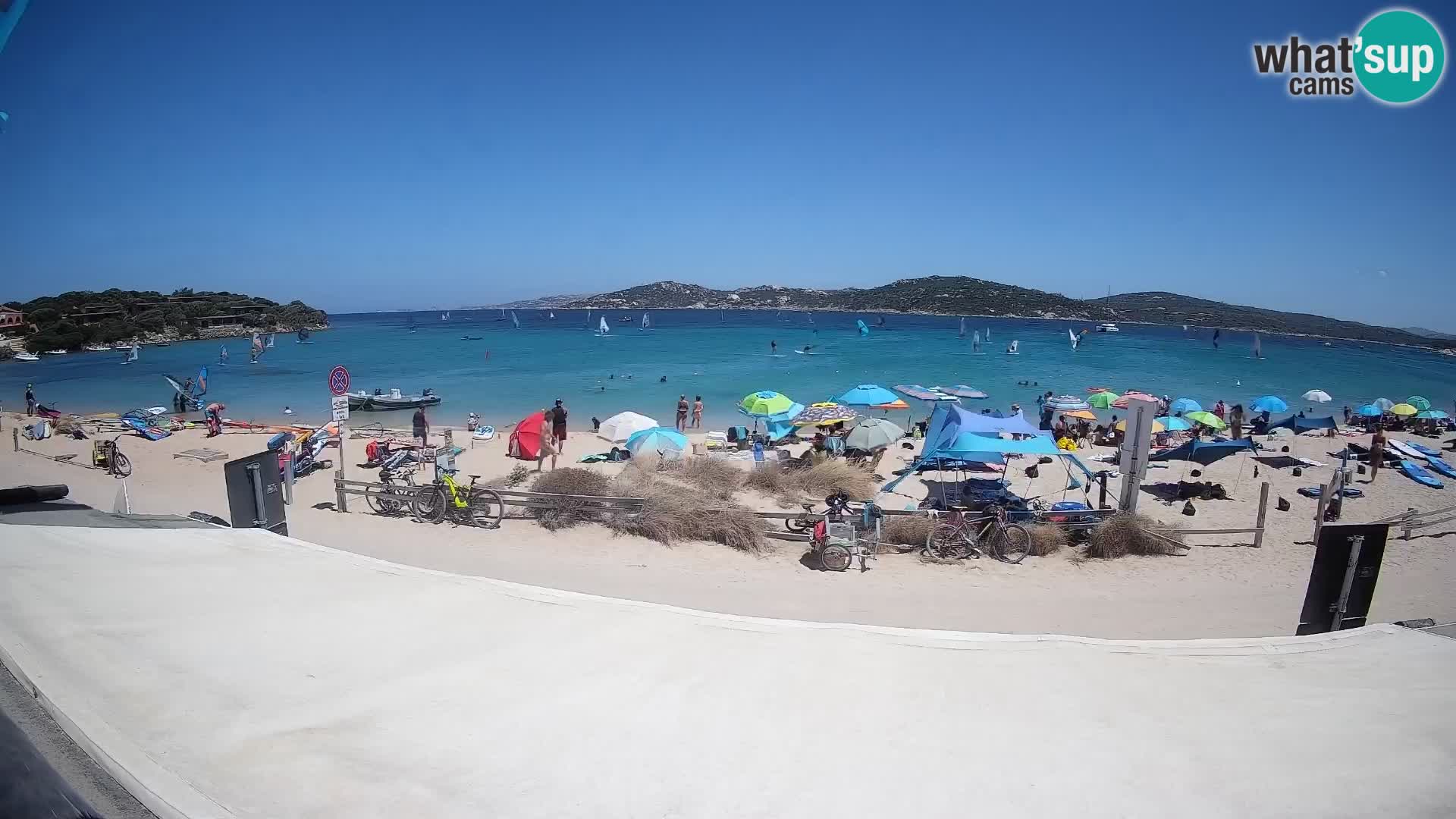 Porto Pollo Windsurfen und Kitesurfen Live-Webcam – Sardinien – Italien