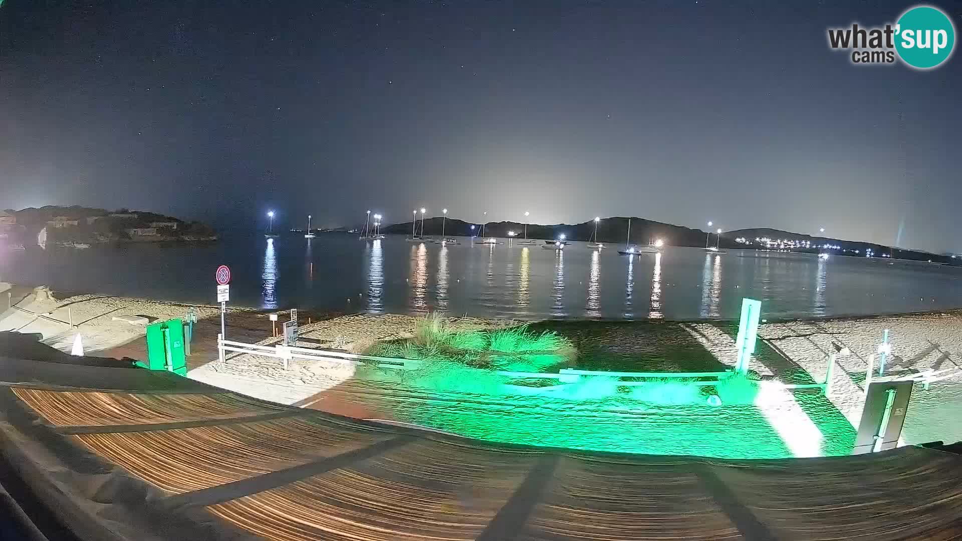 Porto Pollo Windsurfing and Kite surfing live webcam – Sardinia – Italy