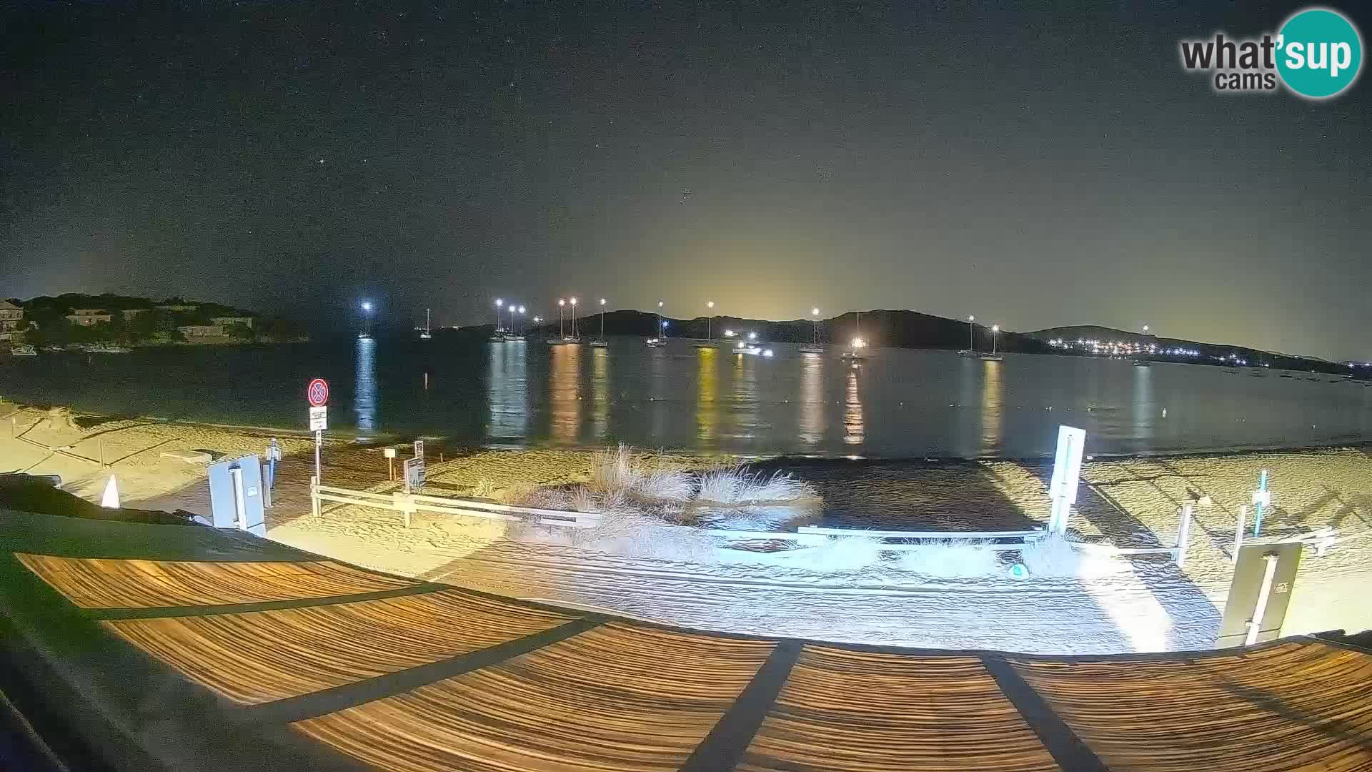 Porto Pollo Windsurfen und Kitesurfen Live-Webcam – Sardinien – Italien