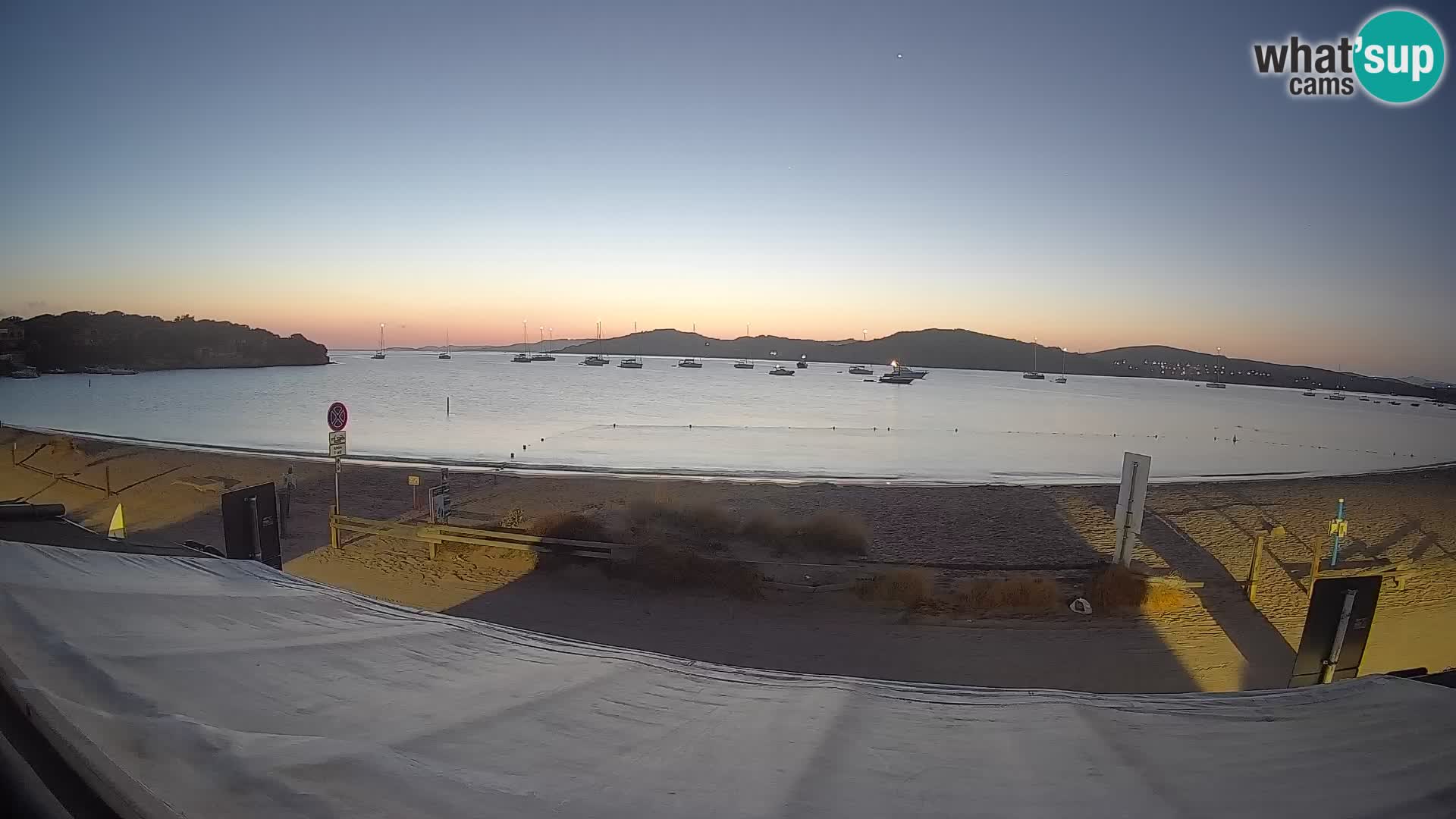 Porto Pollo Windsurfen und Kitesurfen Live-Webcam – Sardinien – Italien