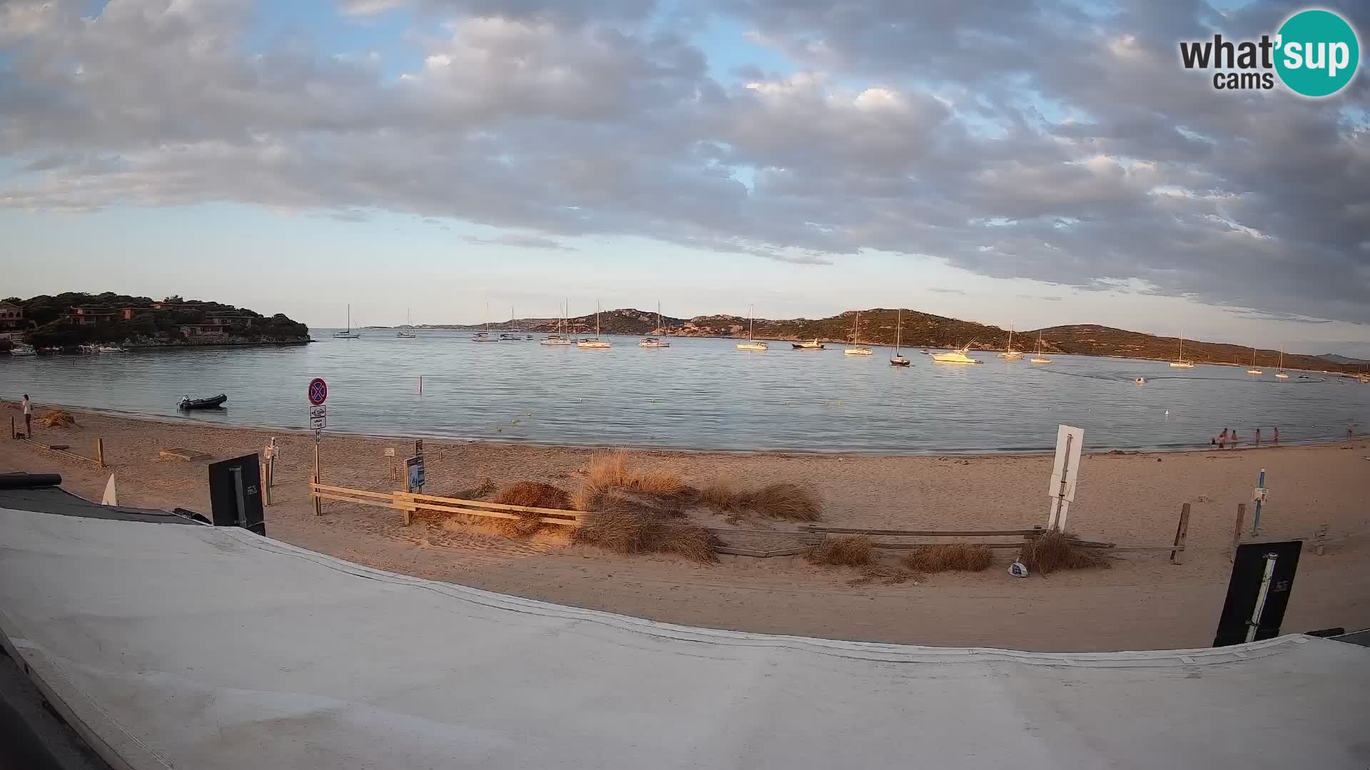 Porto Pollo Windsurfing and Kite surfing live webcam – Sardinia – Italy