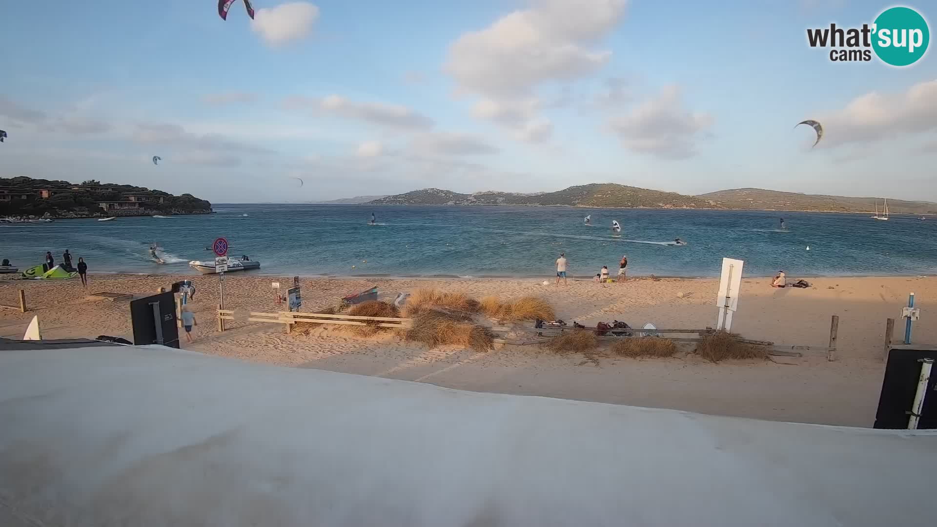 Porto Pollo Windsurf y Kitesurf Webcam en vivo – Cerdeña – Italia