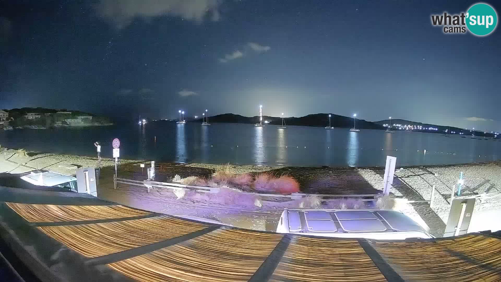 Webcam en direct de planche à voile et de kite surf à Porto Pollo – Sardaigne – Italie