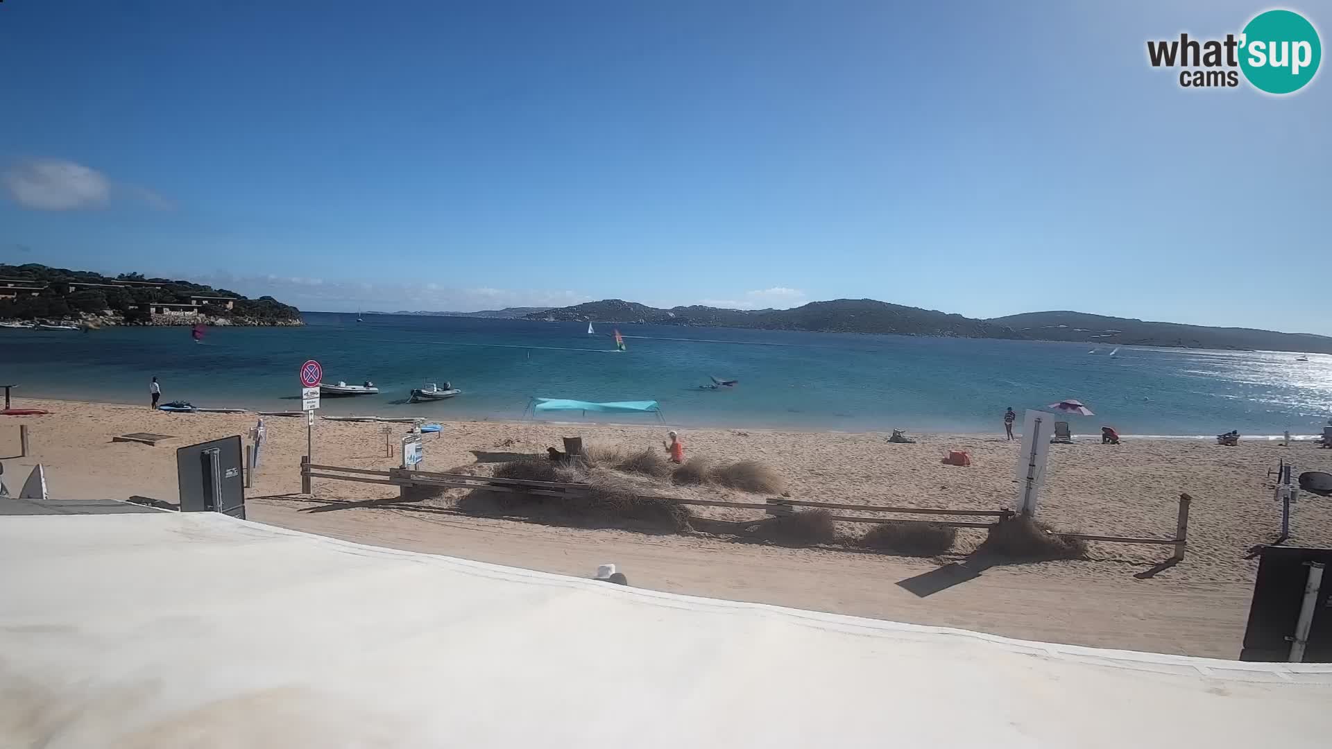 Porto Pollo Windsurf y Kitesurf Webcam en vivo – Cerdeña – Italia
