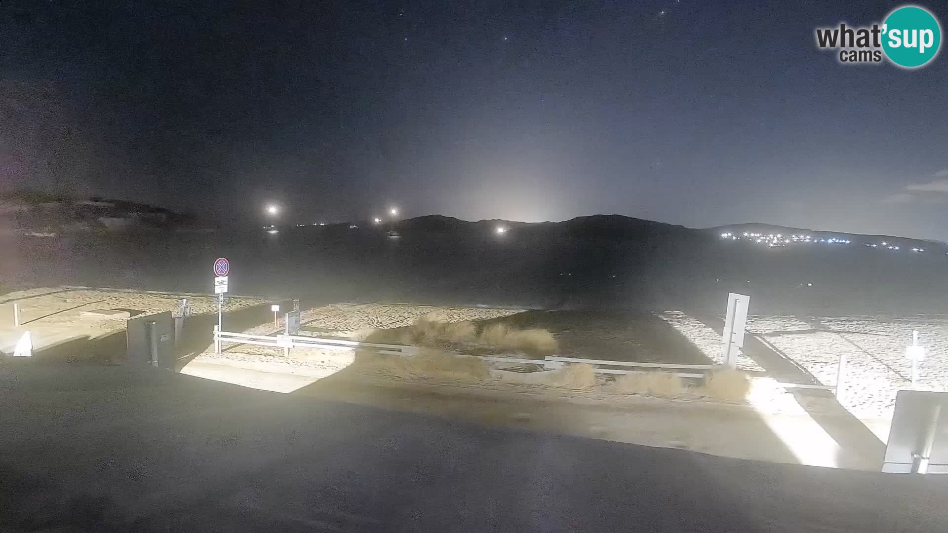 Webcam en direct de planche à voile et de kite surf à Porto Pollo – Sardaigne – Italie