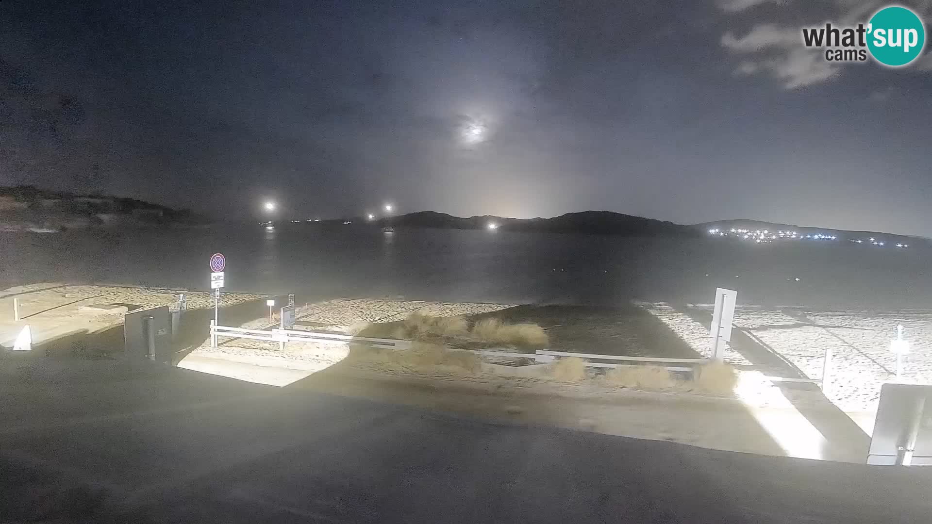 Webcam en direct de planche à voile et de kite surf à Porto Pollo – Sardaigne – Italie